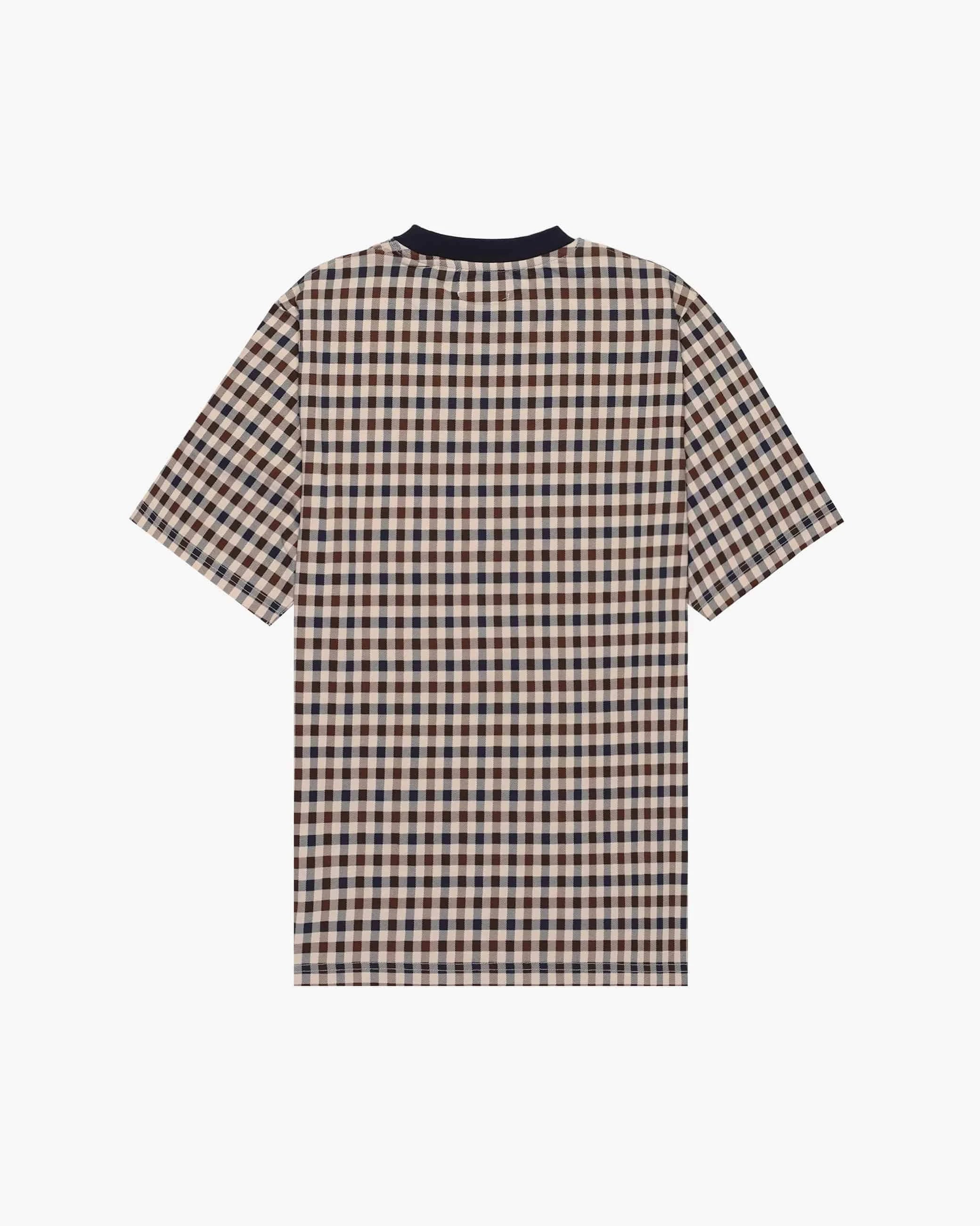 Aquascutum Active Club Check T-Shirt - Image 2