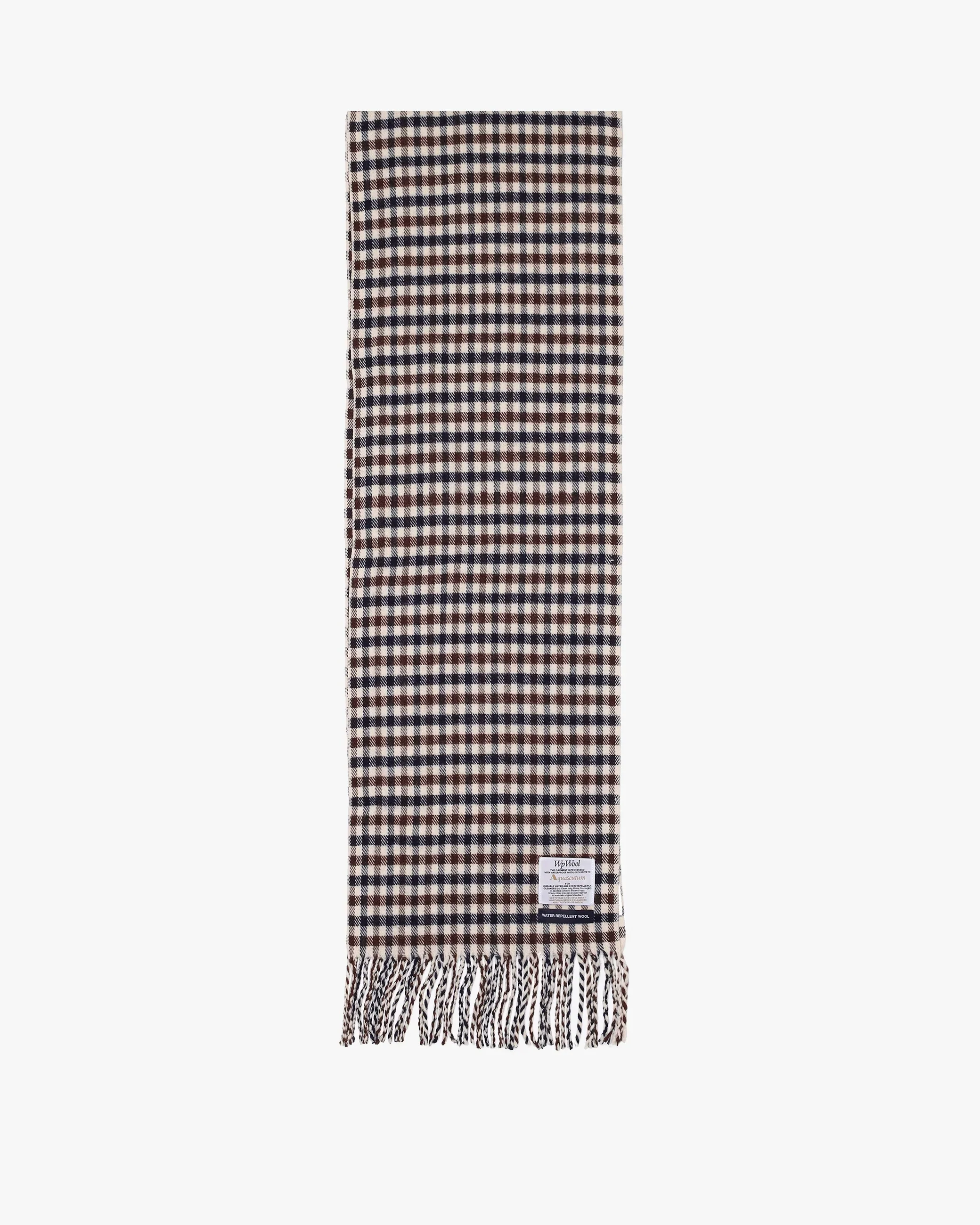 Aquascutum Active Club Check Water Repellent Scarf - Image 6