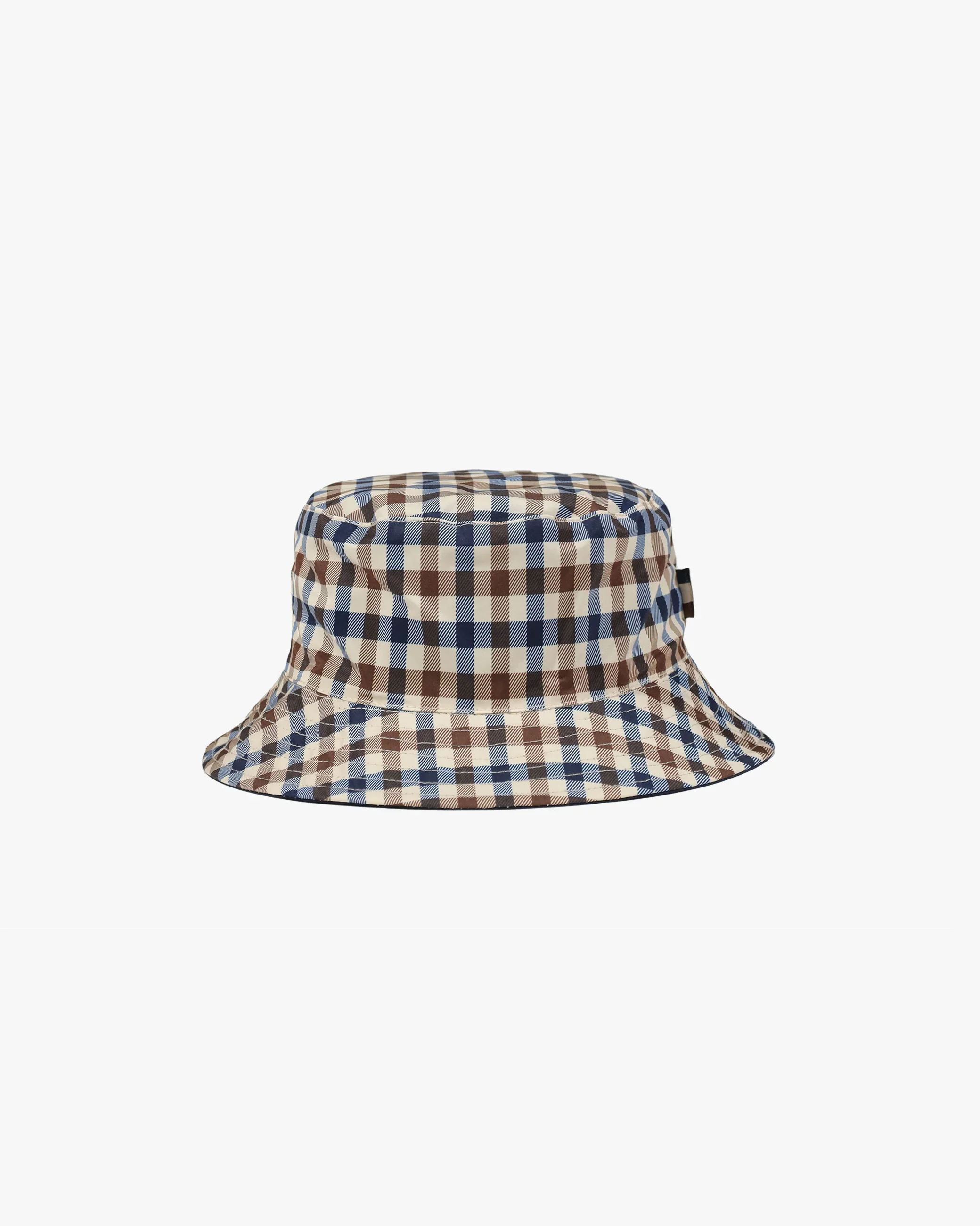 Aquascutum Active Iconic Club Check Reversible Bucket Hat - Image 3