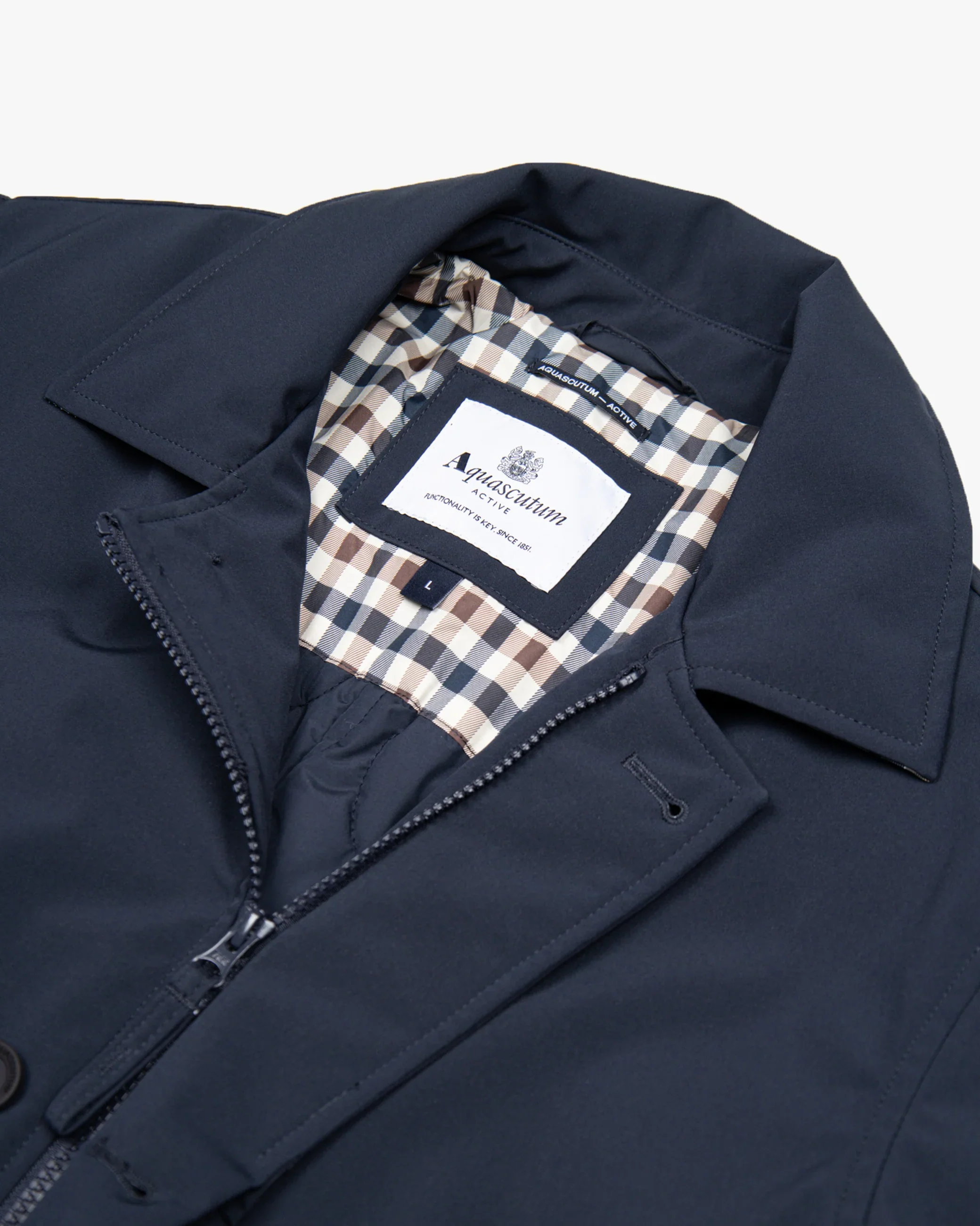 Aquascutum Active Soft Shell Trench Navy - Image 5