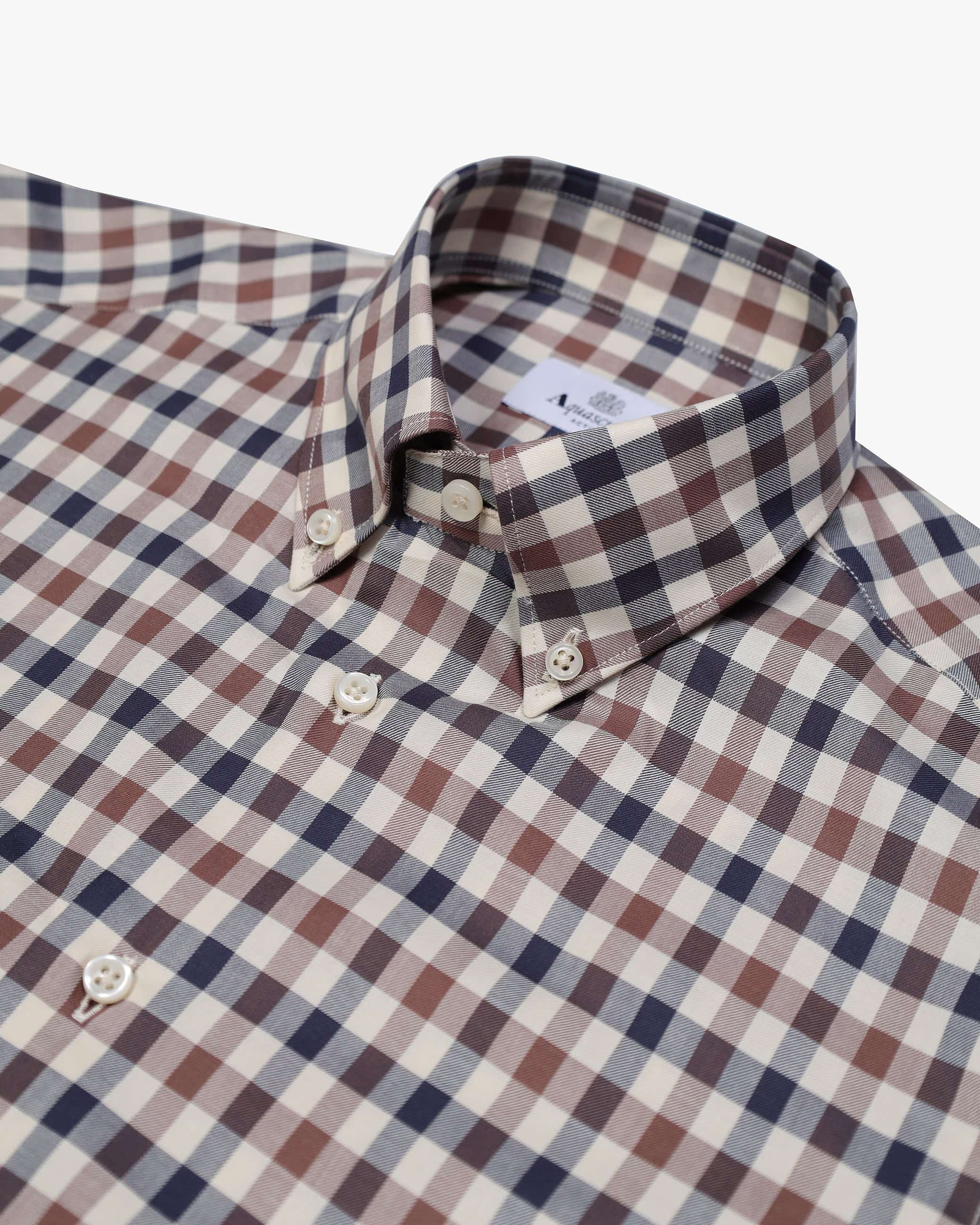 Aquascutum Club Check L/S Shirt - Image 2