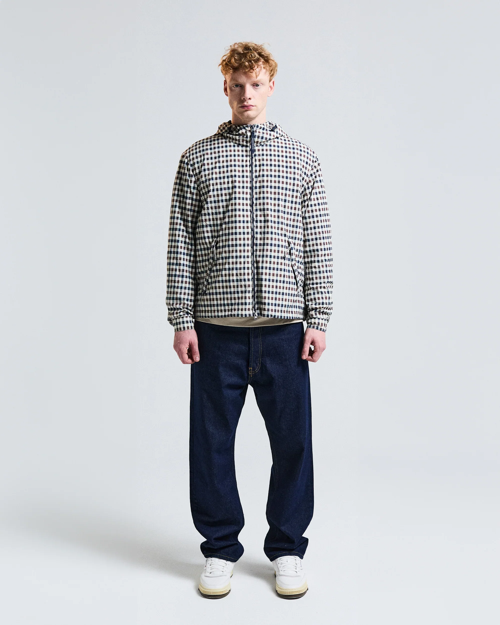 Aquascutum Lamina Hooded Jacket Club Check - Image 2