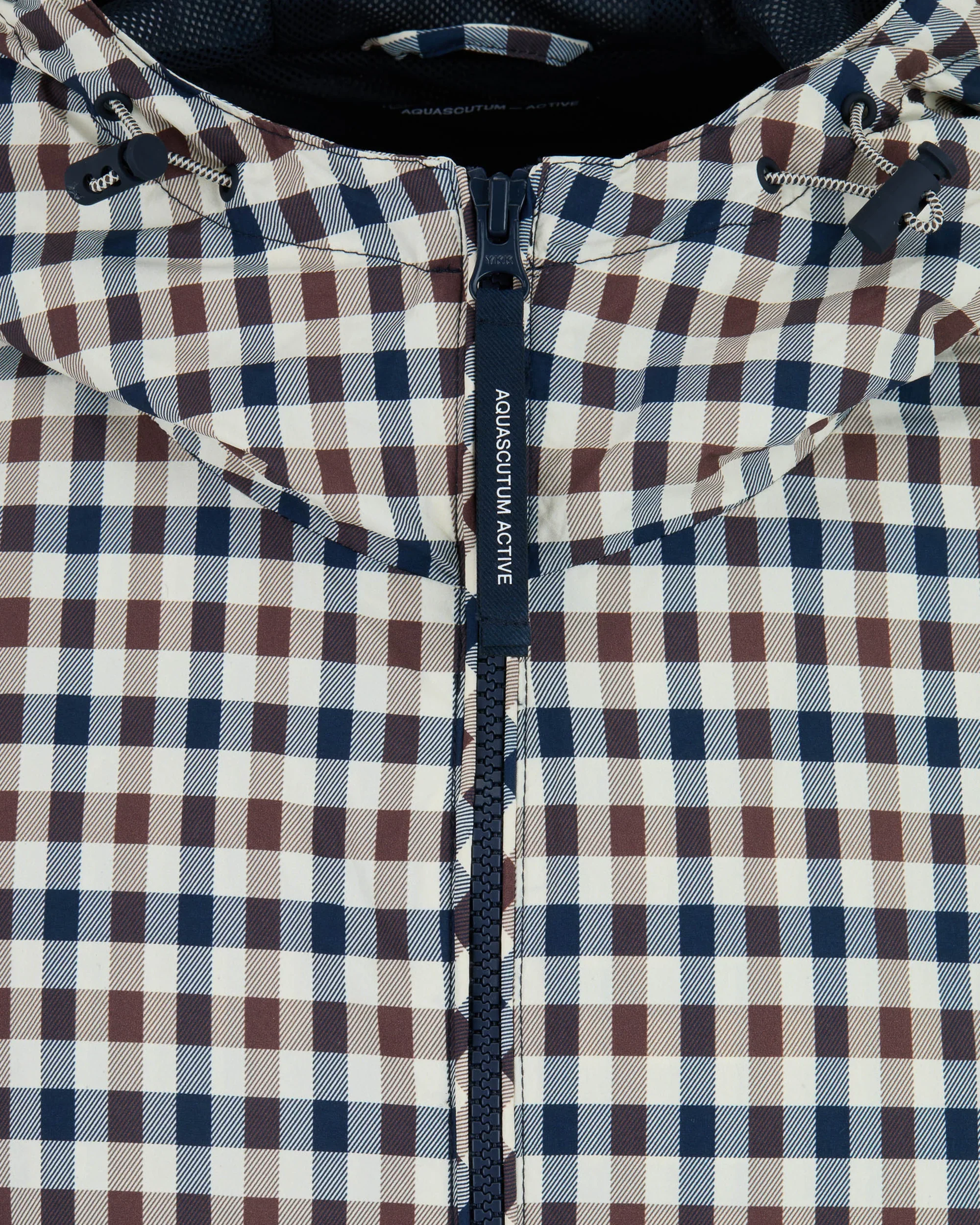 Aquascutum Lamina Hooded Jacket Club Check - Image 4
