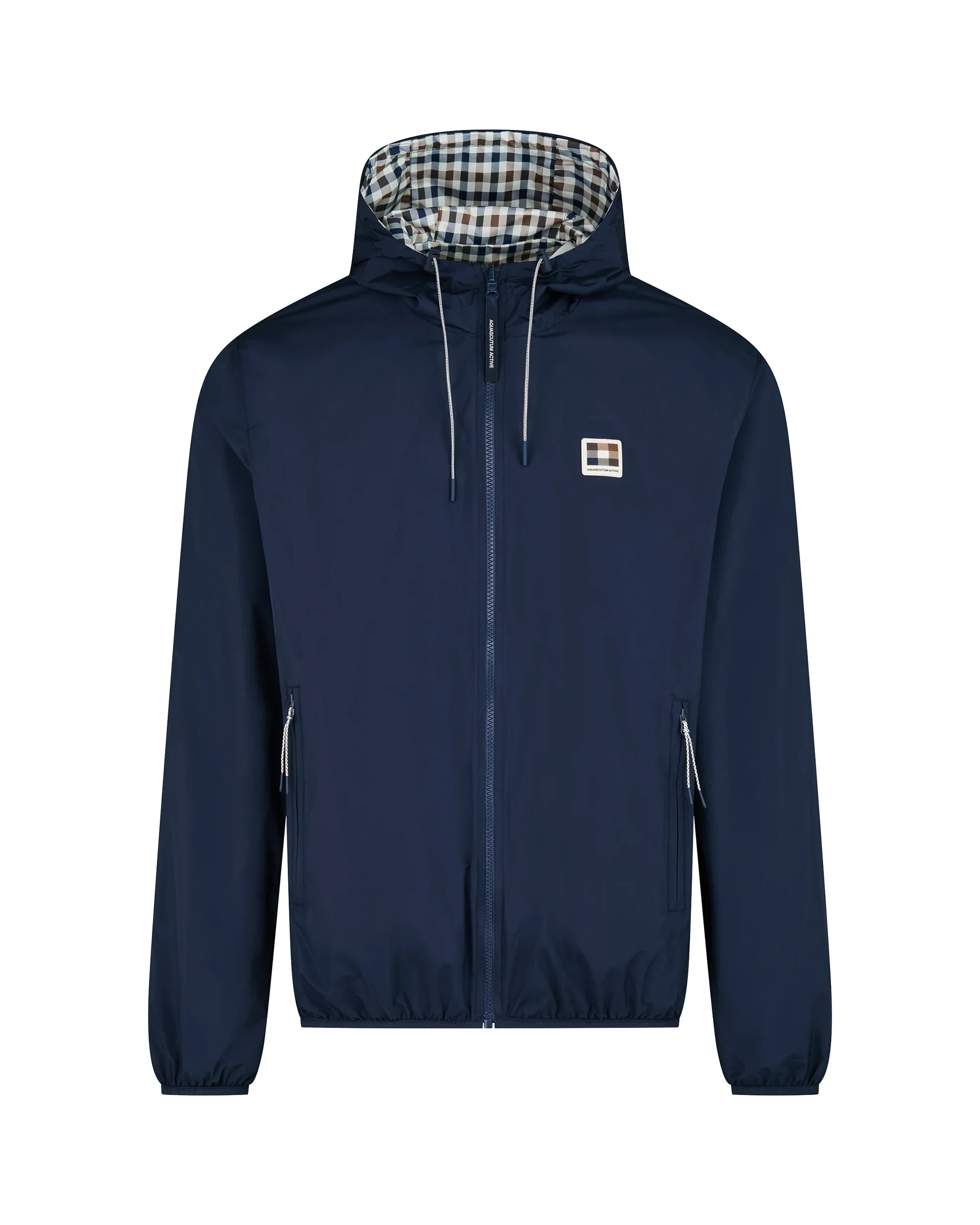 Aquascutum RLG Badge Reversible Sailor Jacket Navy