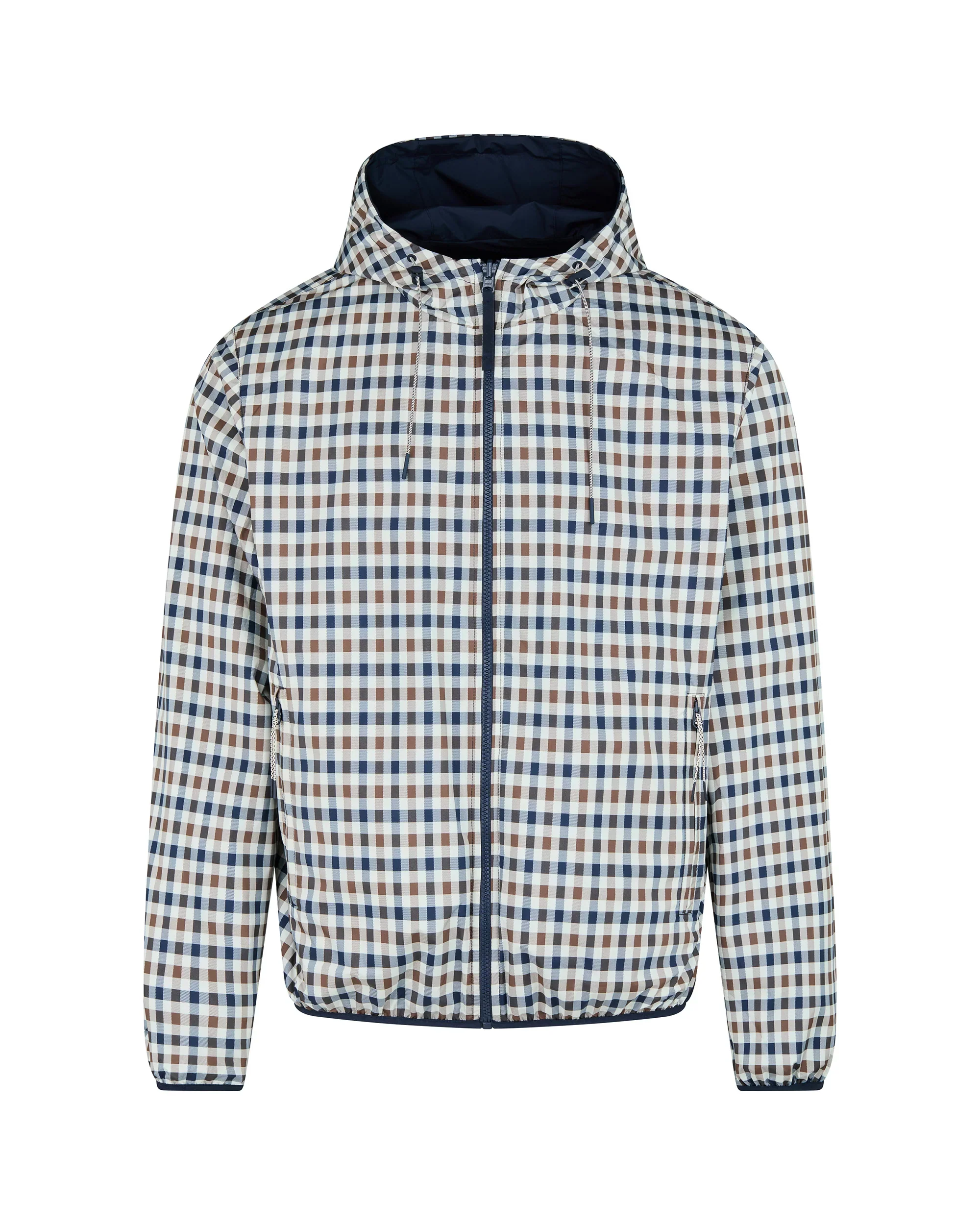 Aquascutum RLG Badge Reversible Sailor Jacket Navy - Image 4