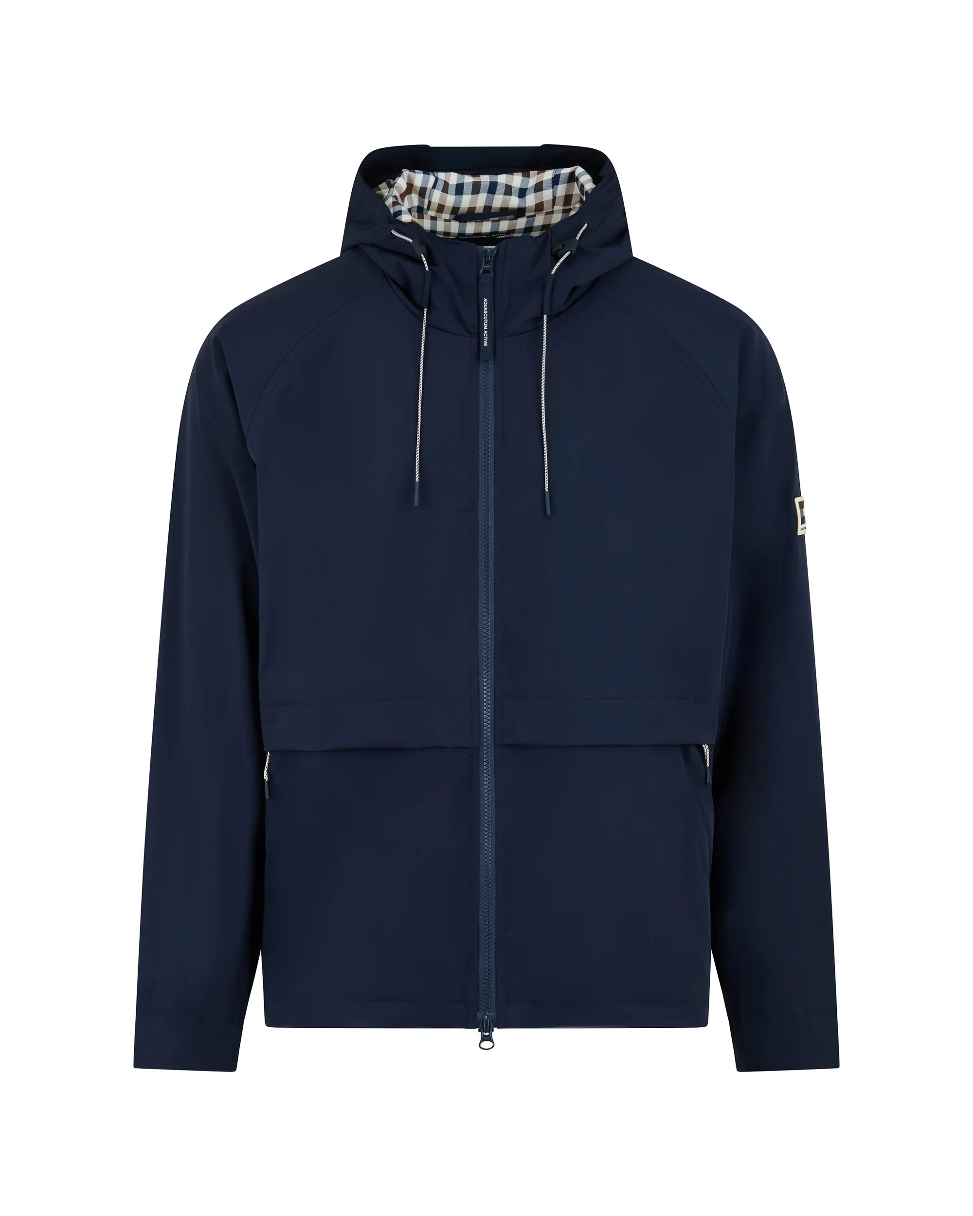 Aquascutum Shell SP Hooded Jacket Navy
