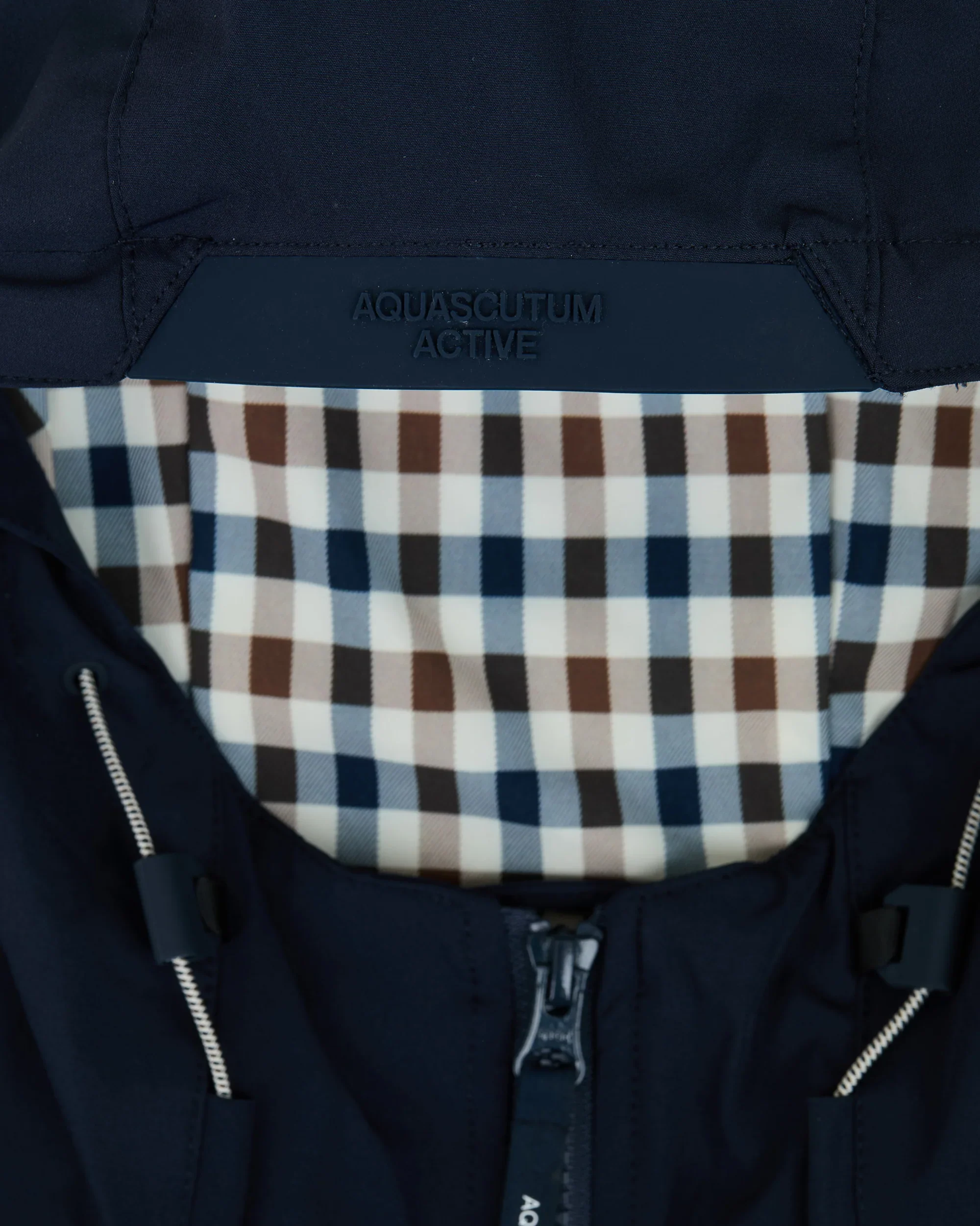 Aquascutum Shell SP Hooded Jacket Navy - Image 5
