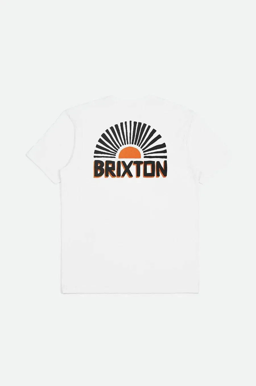 Brixton Fair View Tee In White