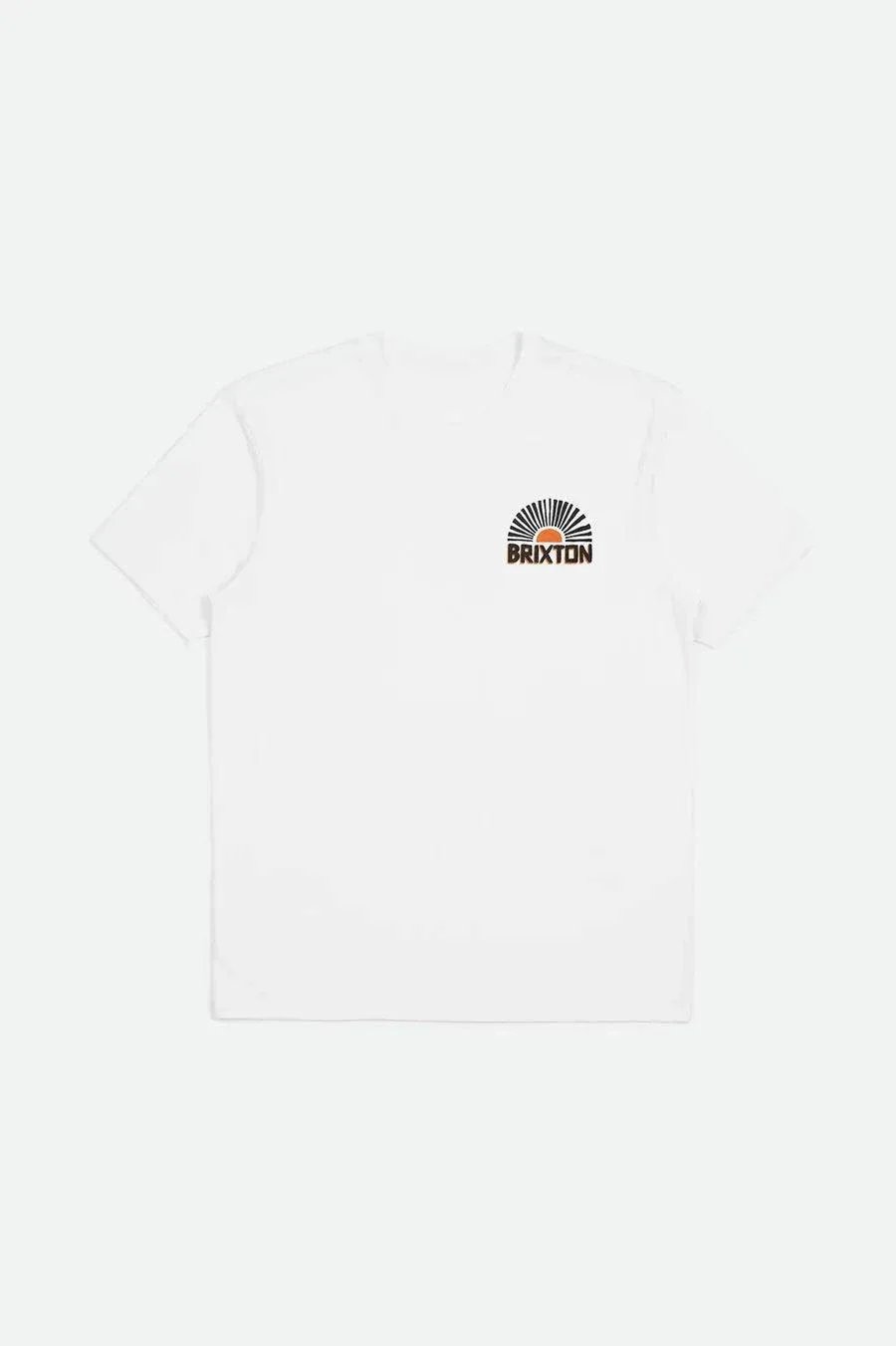 Brixton Fair View Tee In White - Image 2