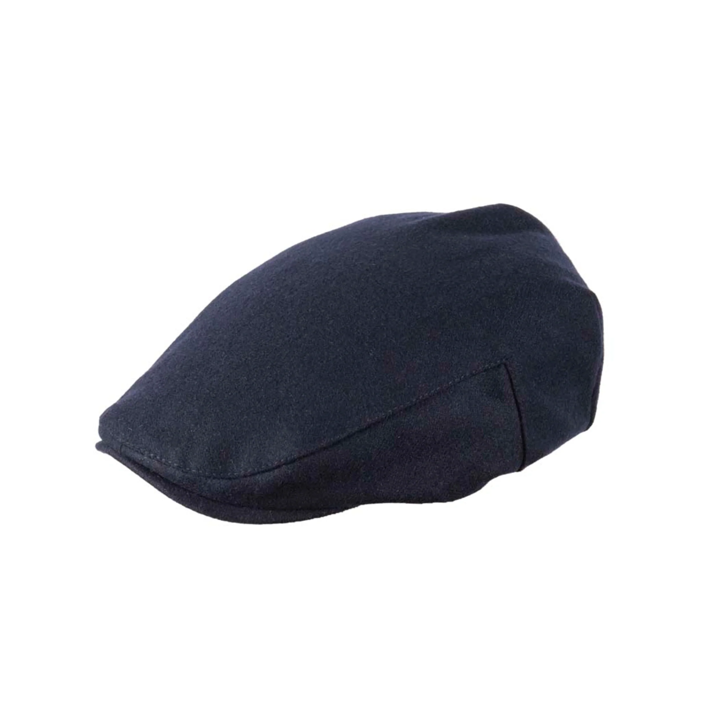 Carlyle Classic Tweed Flat Cap French Blue - Image 2