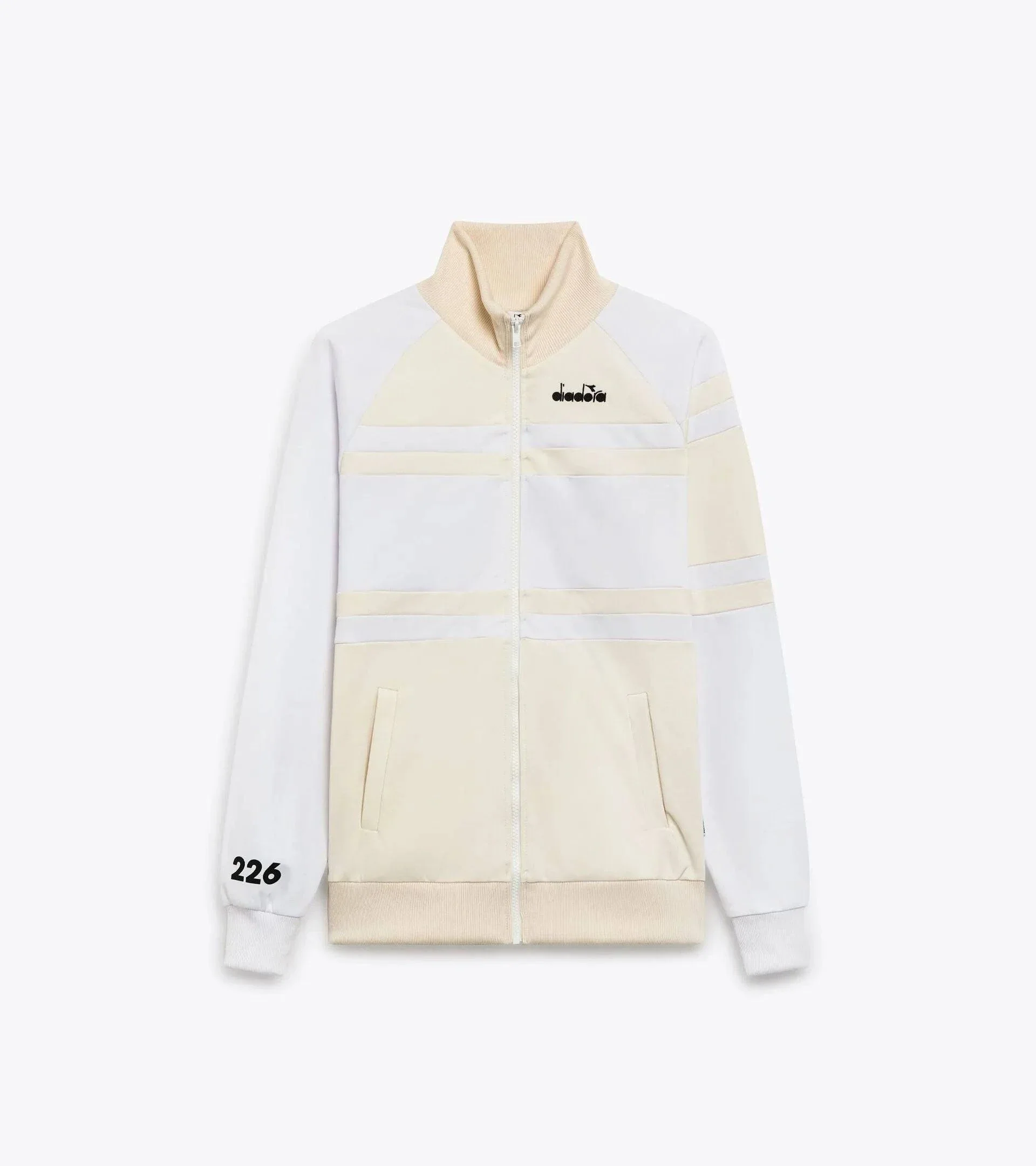 Diadora Archive Track Jacket 80s In Whisper White