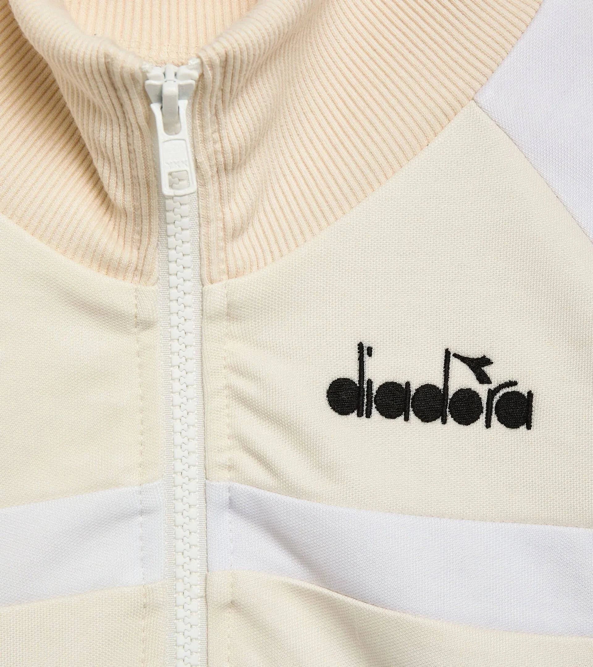 Diadora Archive Track Jacket 80s In Whisper White - Image 2
