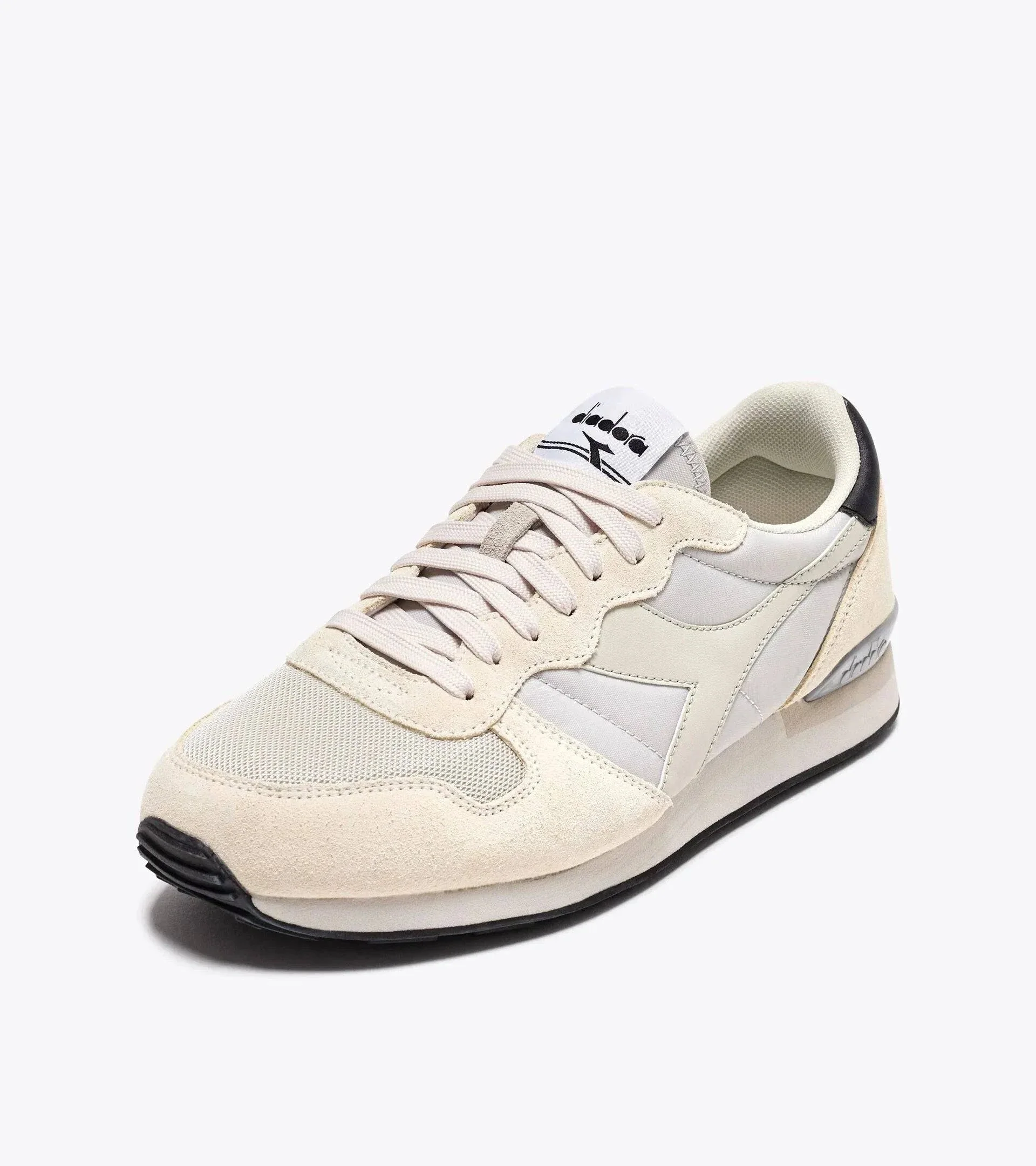 Diadora Camaro Trainer In Crystal/Ivory - Image 3