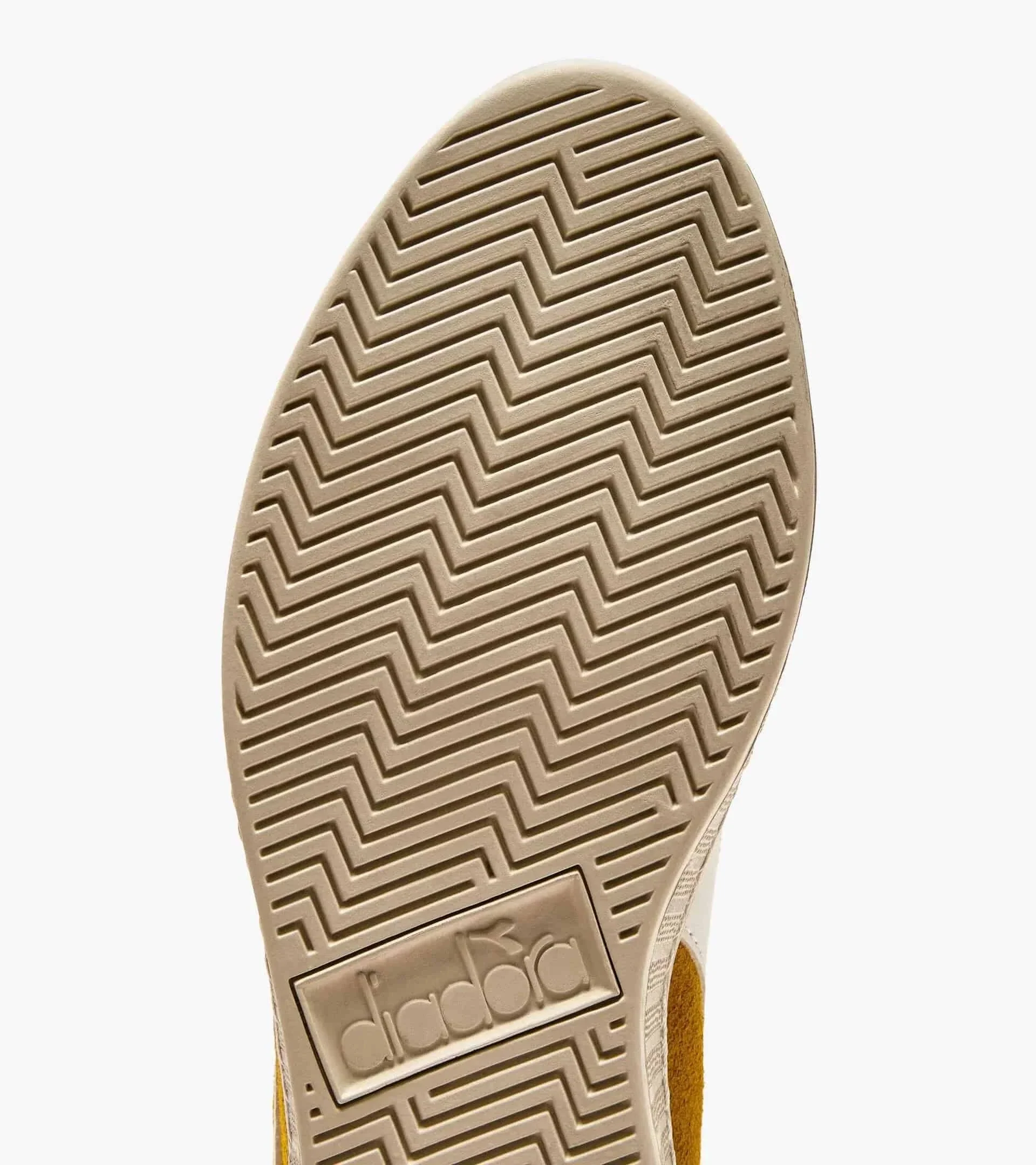 Diadora Game L Low Waxed Suede In Yellow Ochre - Image 6