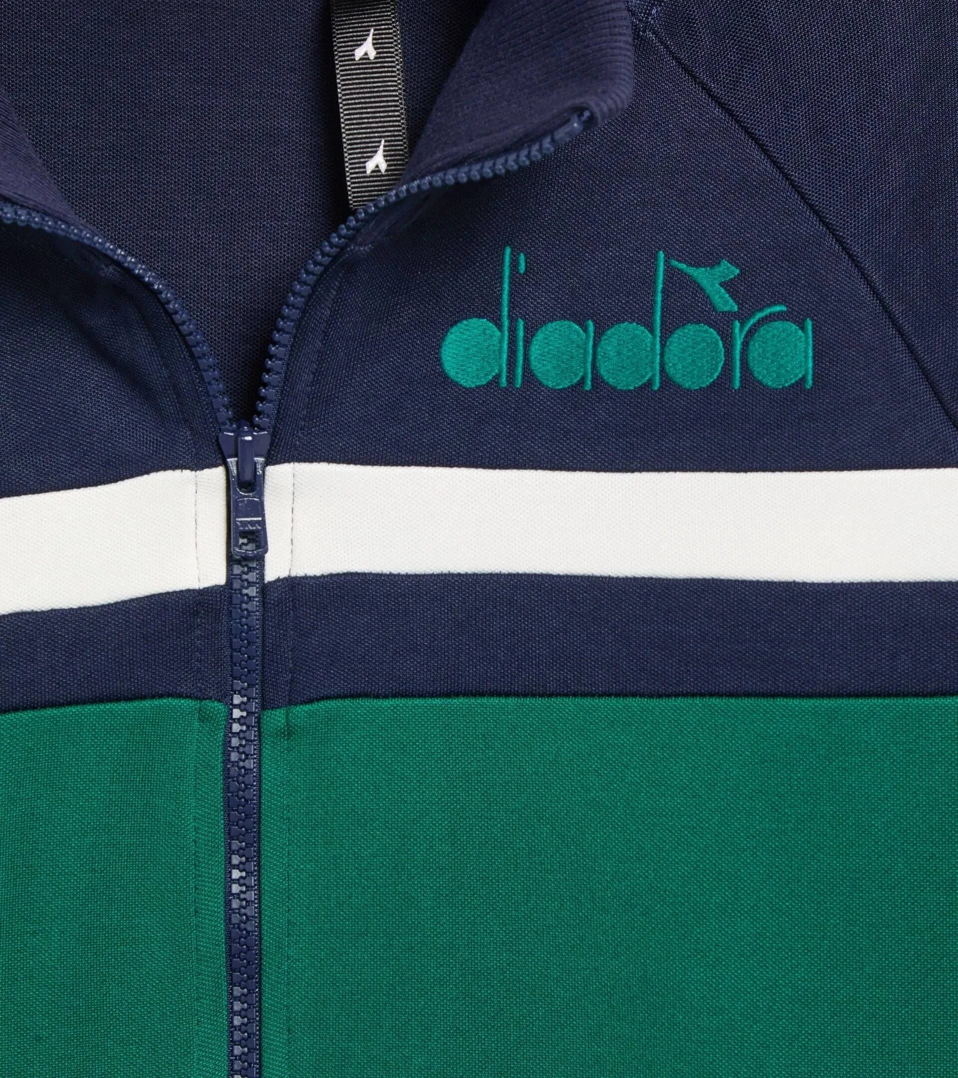 Diadora Jacket 80s In Aventurine Green - Image 2