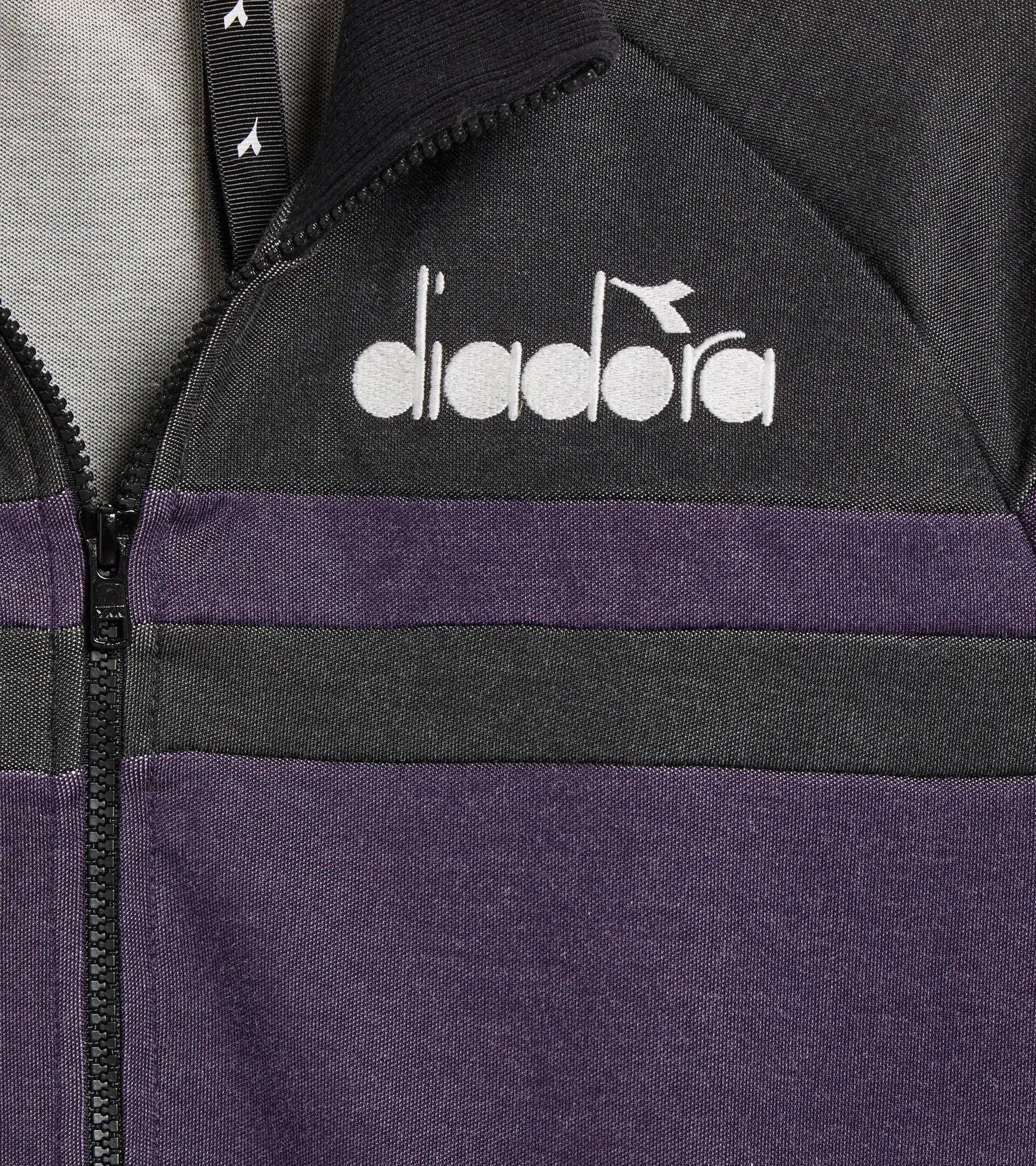 Diadora Jacket 80s In Black/Crown Jewel - Image 2