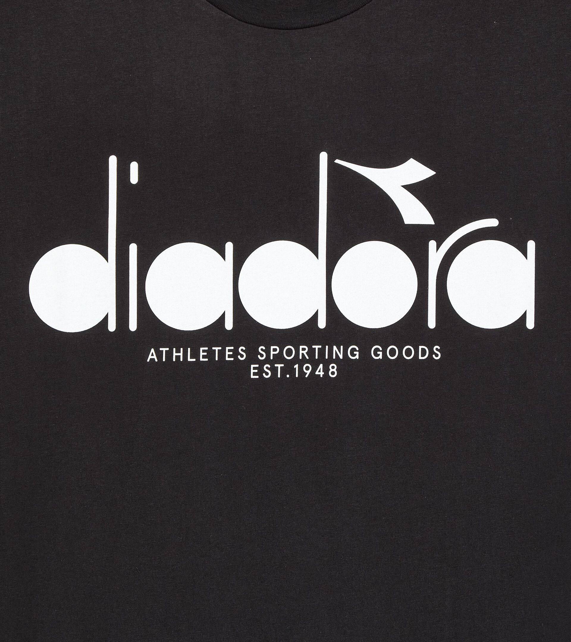 Diadora Logo T-SHIRT Black - Image 2