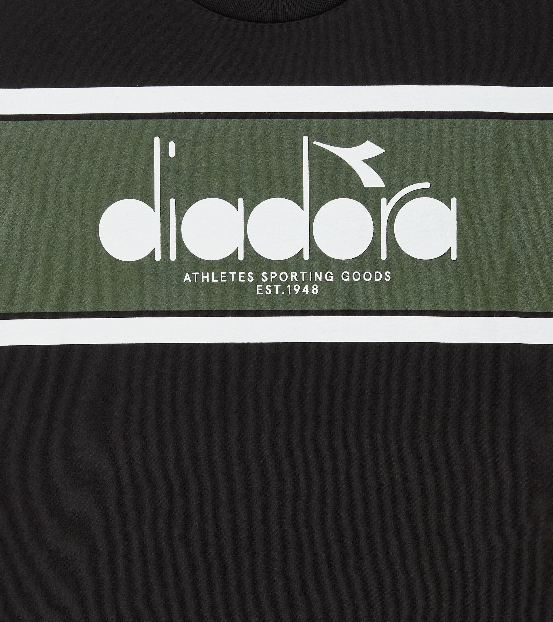 Diadora Logo T-Shirt Green Rifle - Image 2