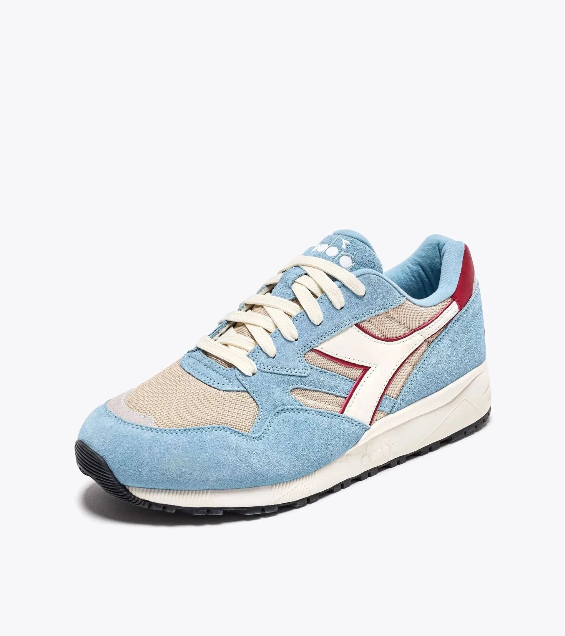 Diadora N902 In Oyster Gray/Dusk Blue - Image 4