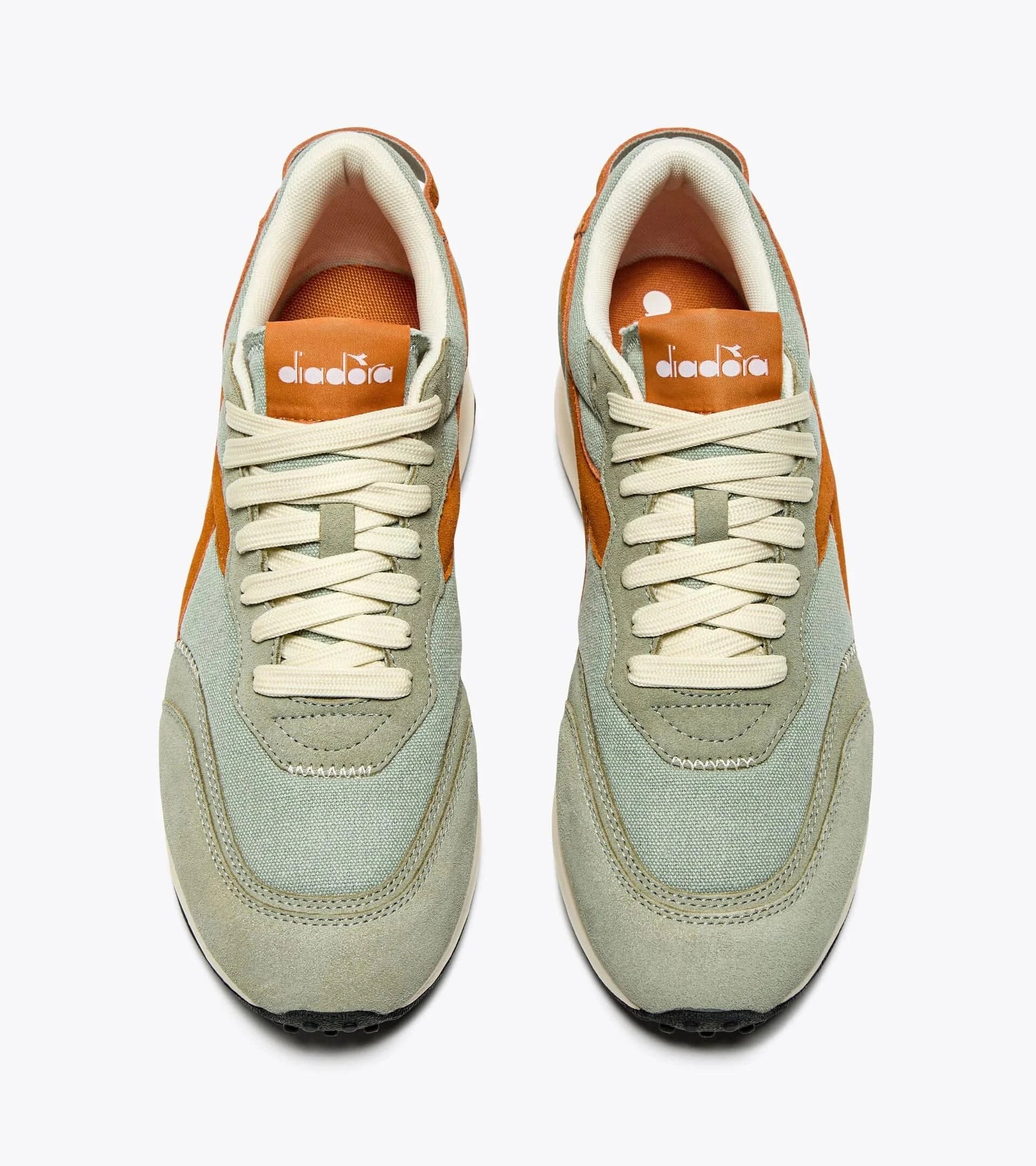 Diadora Race Suede Desert Sage/Autumn Maple - Image 3