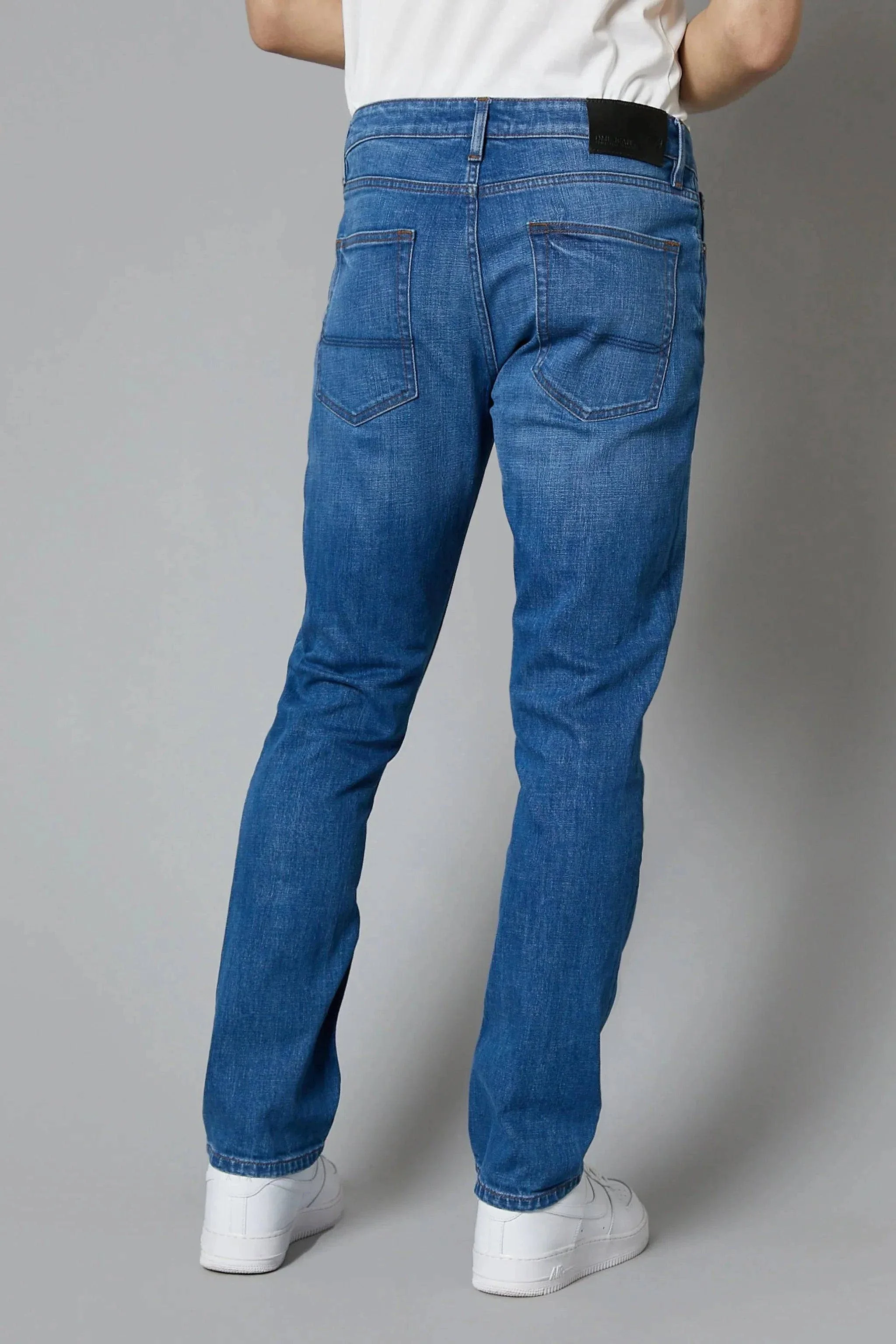 DML Alaska Straight fit Jean In Mid Blue - Image 3