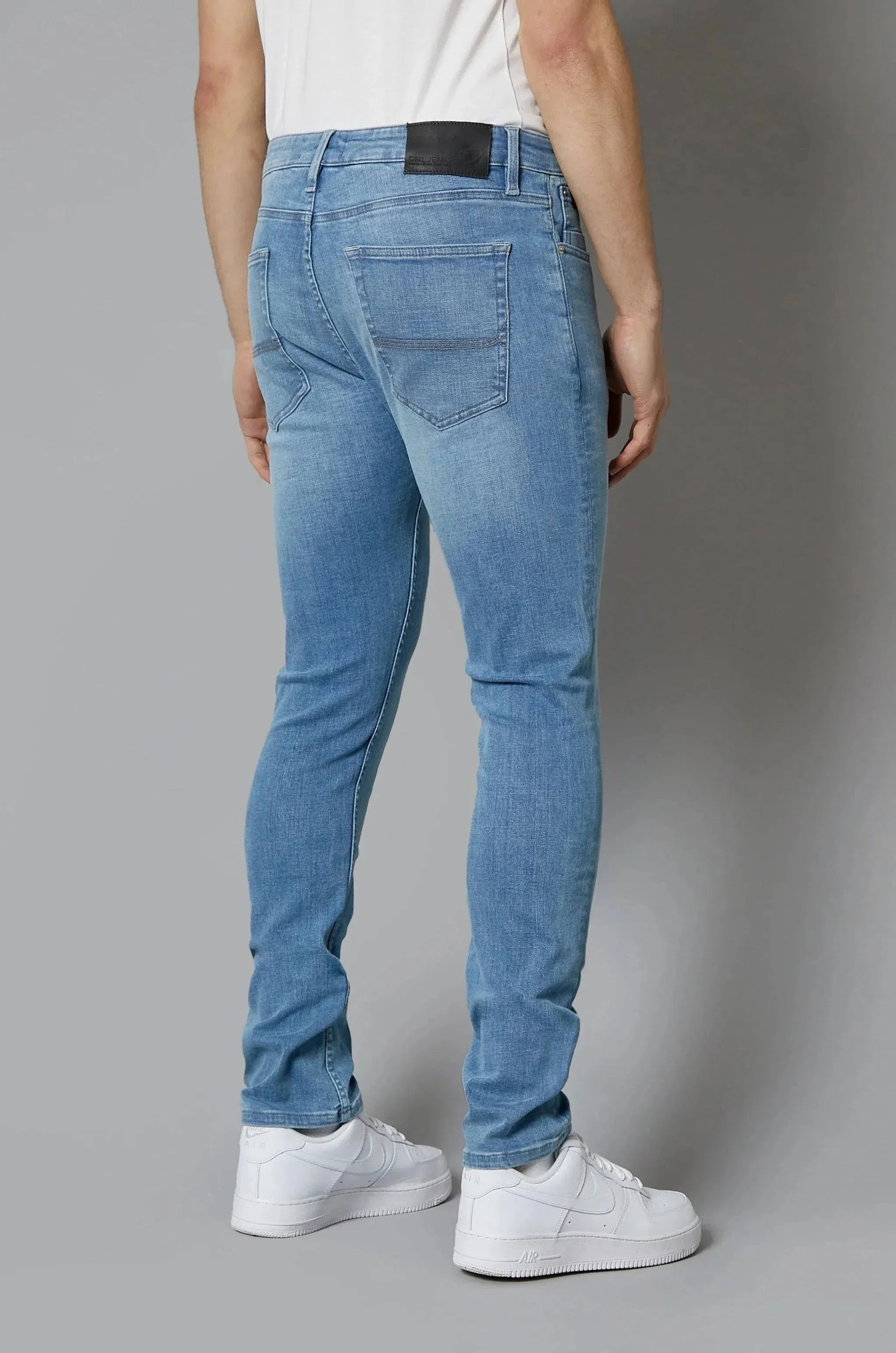 DML Dakota Slim fit Jean In Mid Blue - Image 3