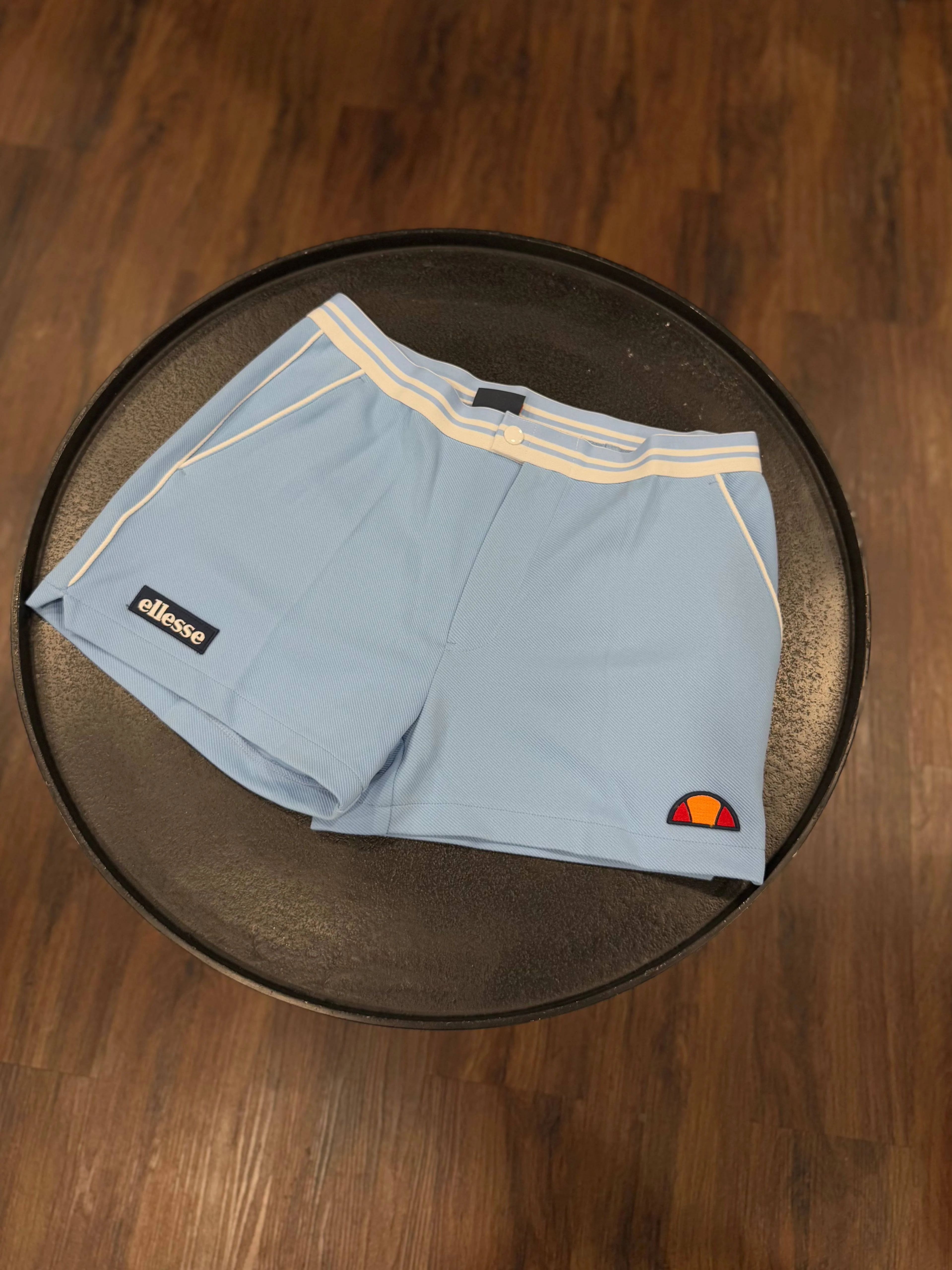 Ellesse 80s Tennis Jogger Sweat Short Light Blue