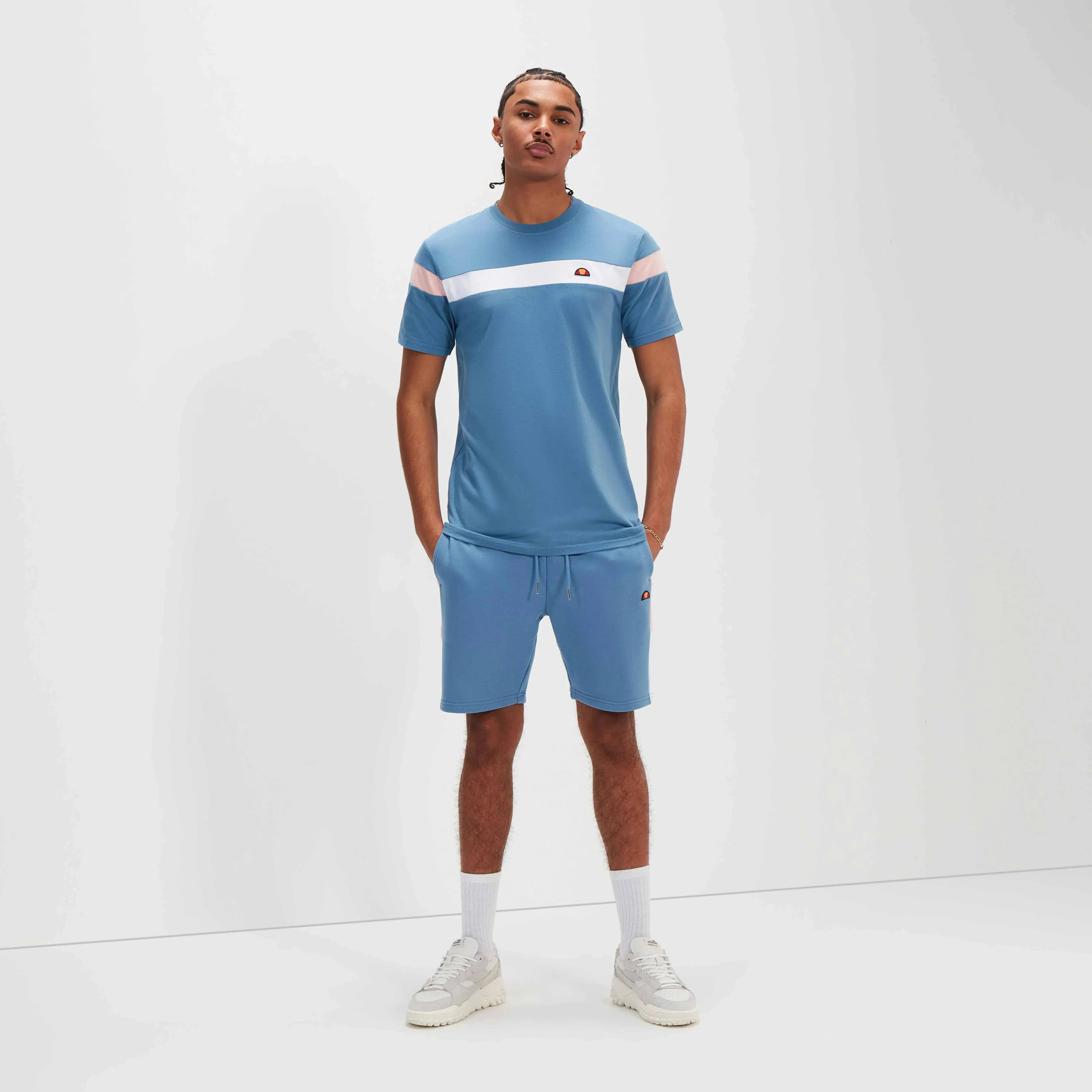 Ellesse Caserio Tee In Dark Blue - Image 2