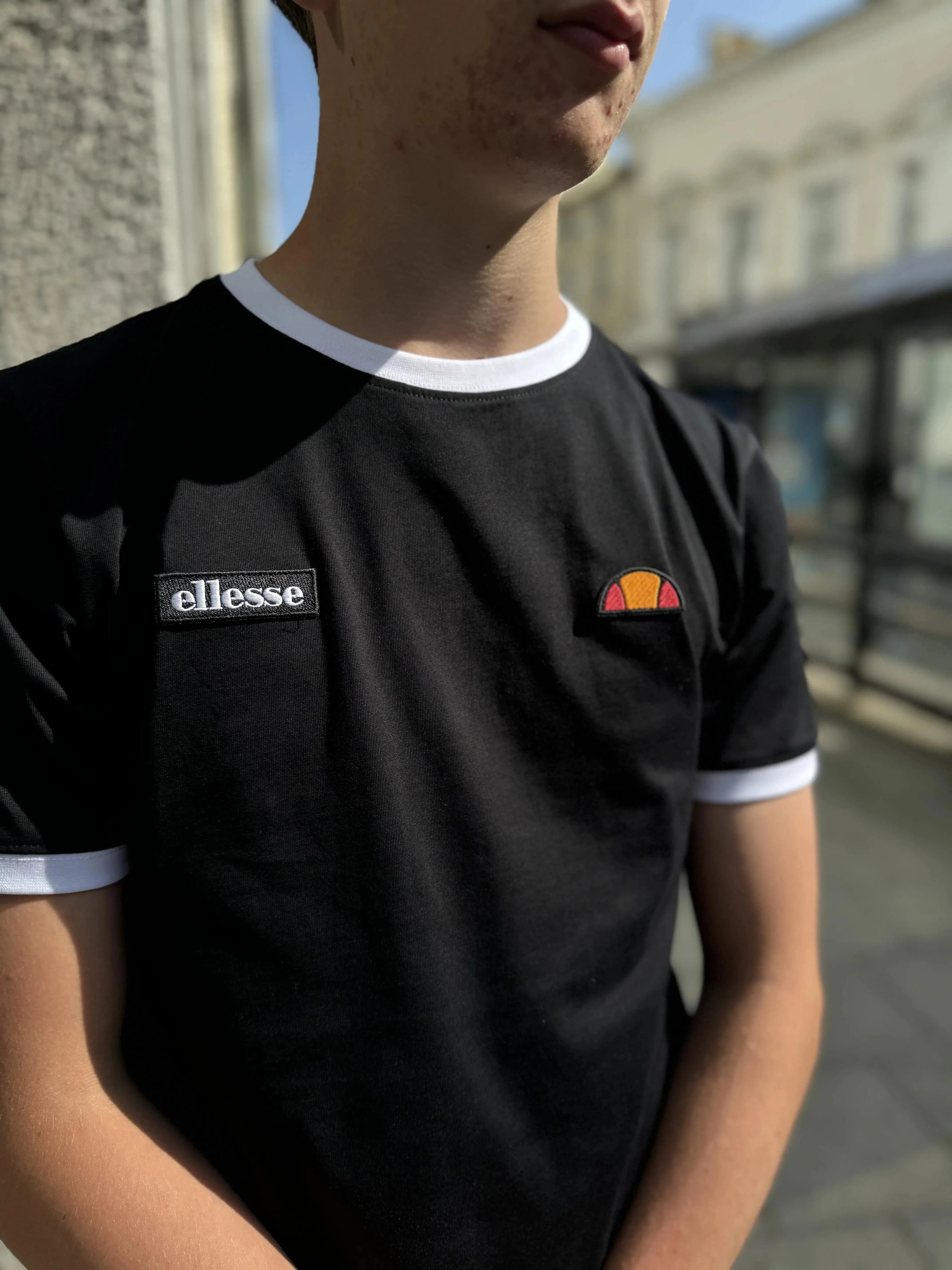 Ellesse Ferdorini Tee In Black - Image 3