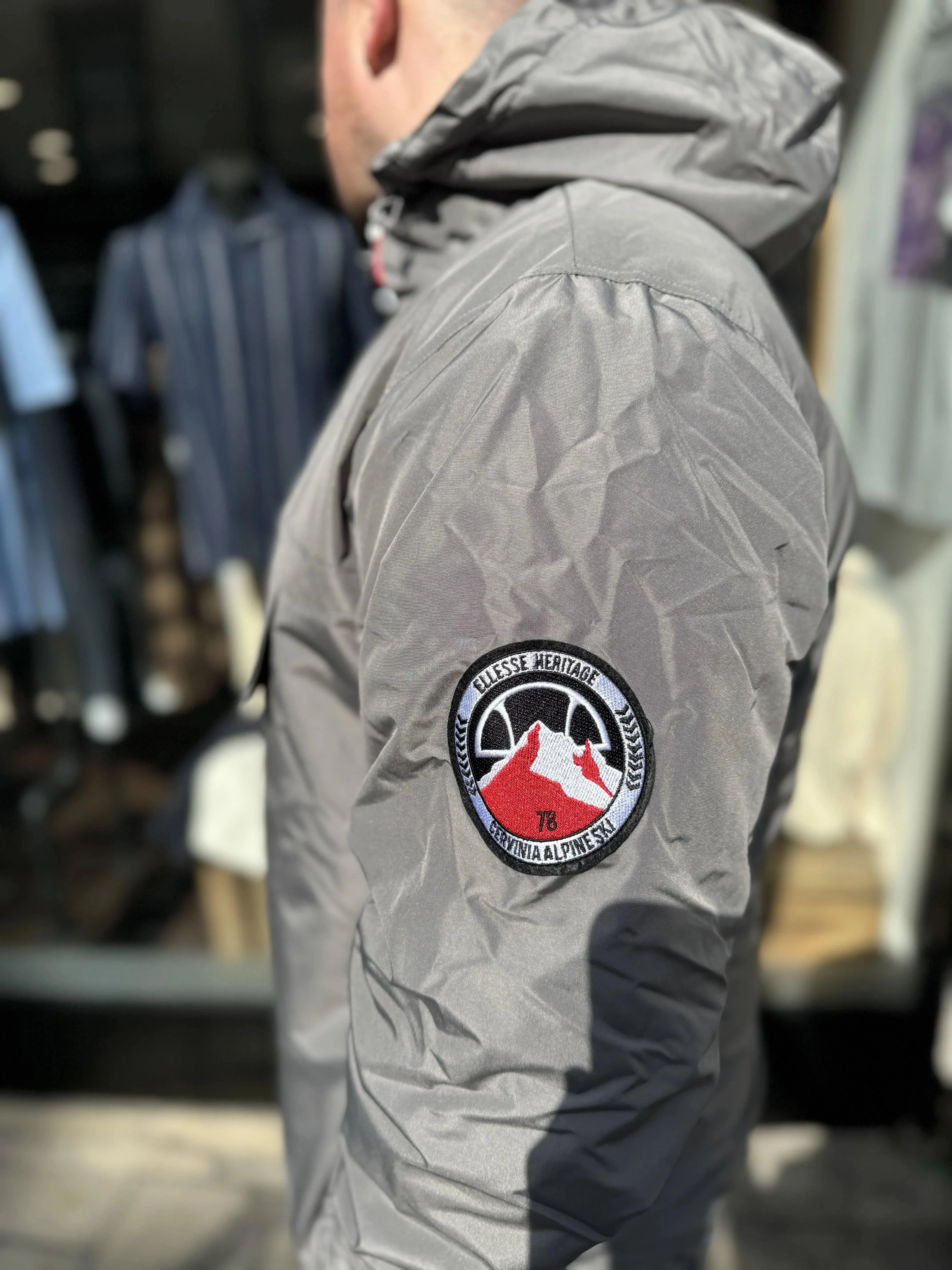 Ellesse Monterini OH Jacket In Grey - Image 3