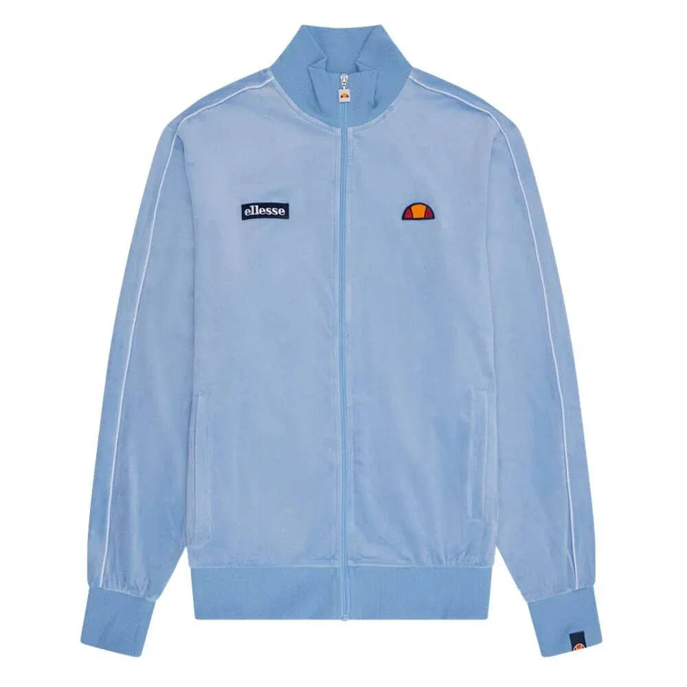 Ellesse Murakaz Velour Track Top In Sky