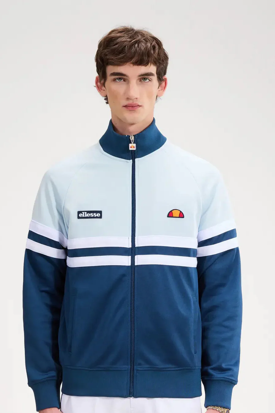 Ellesse Rimini Track Top Blue/Light Blue