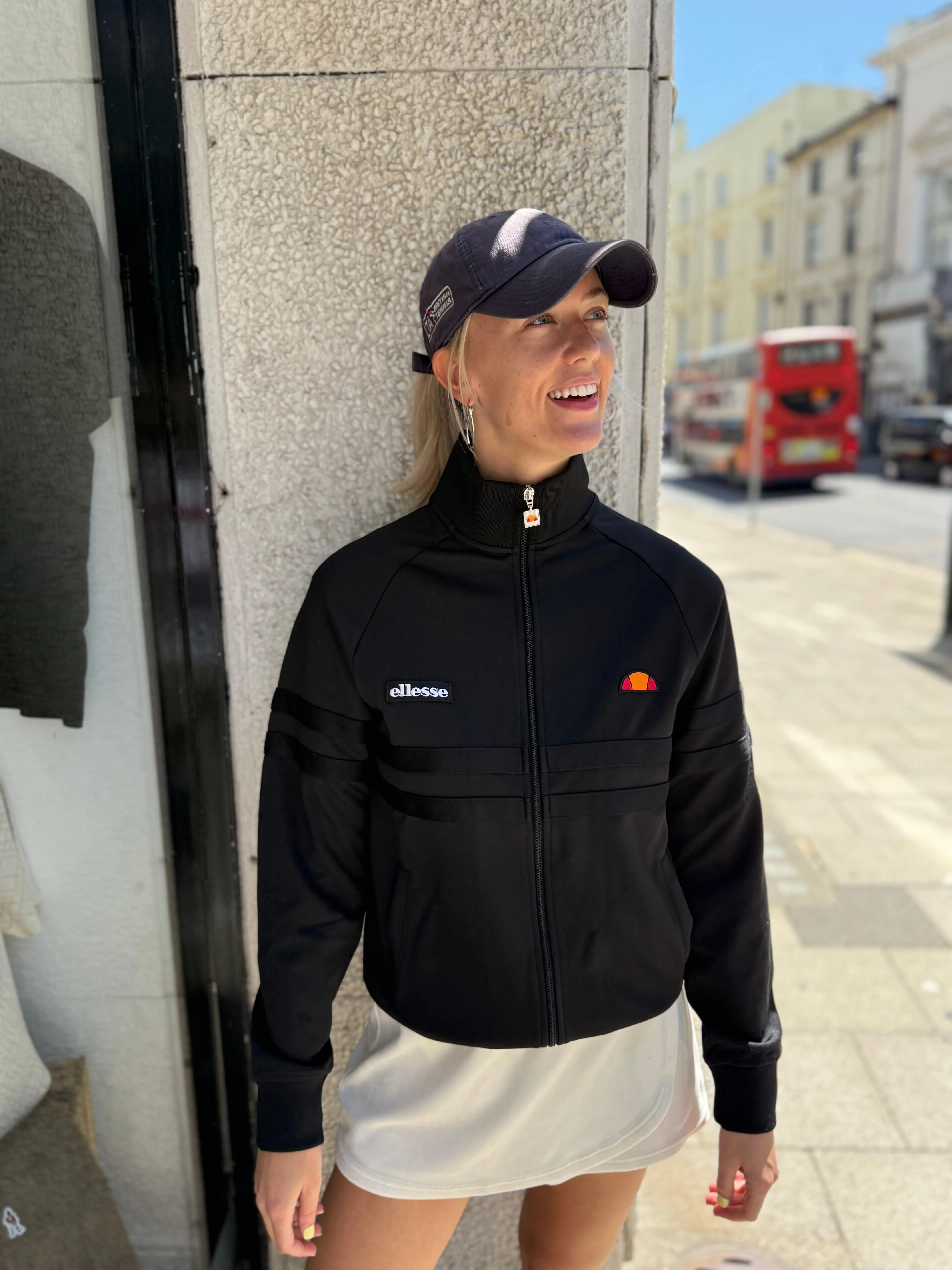Ellesse Rimini Track Top In Black Mono - Image 2