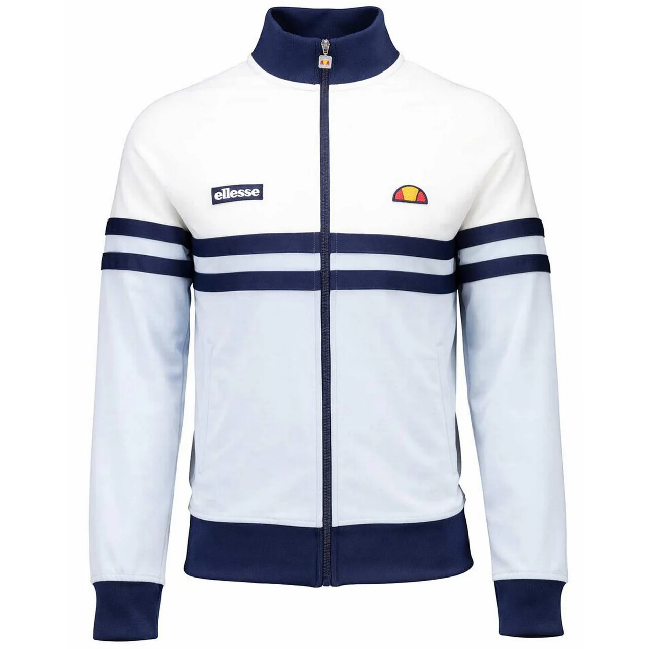 Ellesse Rimini Track Top Off White/Light Blue