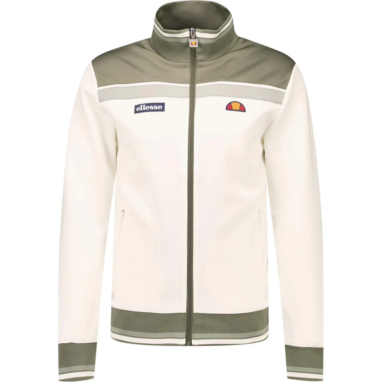 Ellesse Vignola Track Top Off White/Khaki
