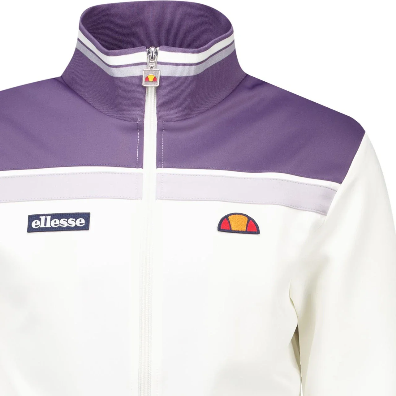 Ellesse Vignola Track Top Off White/Lilac - Image 3