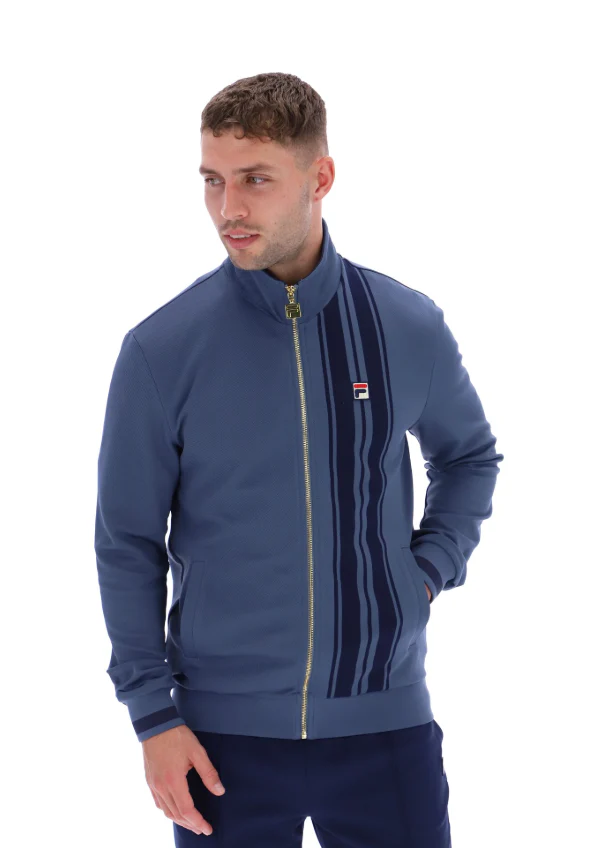 Fila Dante Striped Track Top Vintage Indigo/Navy