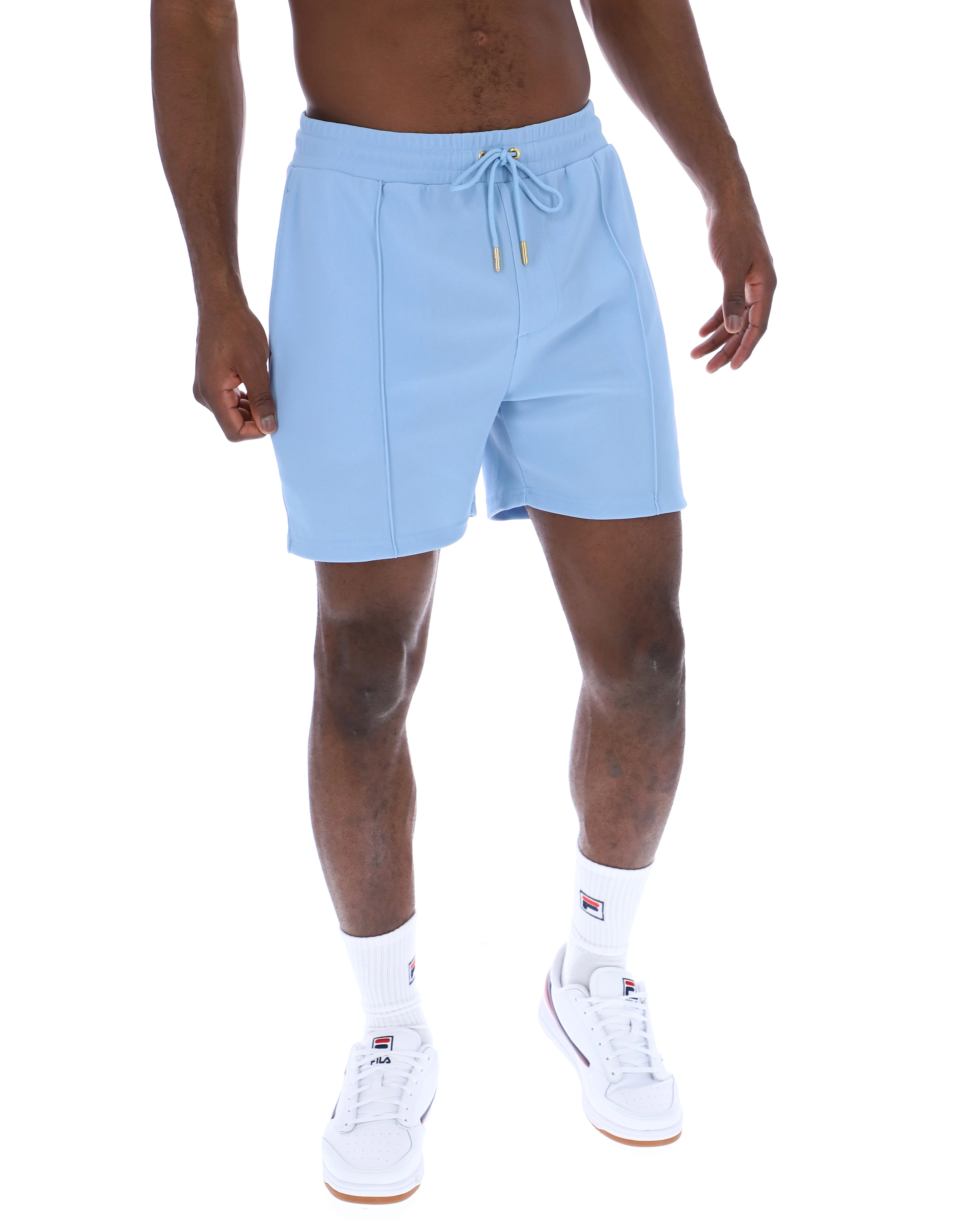 Fila Eusebio Pin Tuck Shorts Frozen Fjord - Image 3