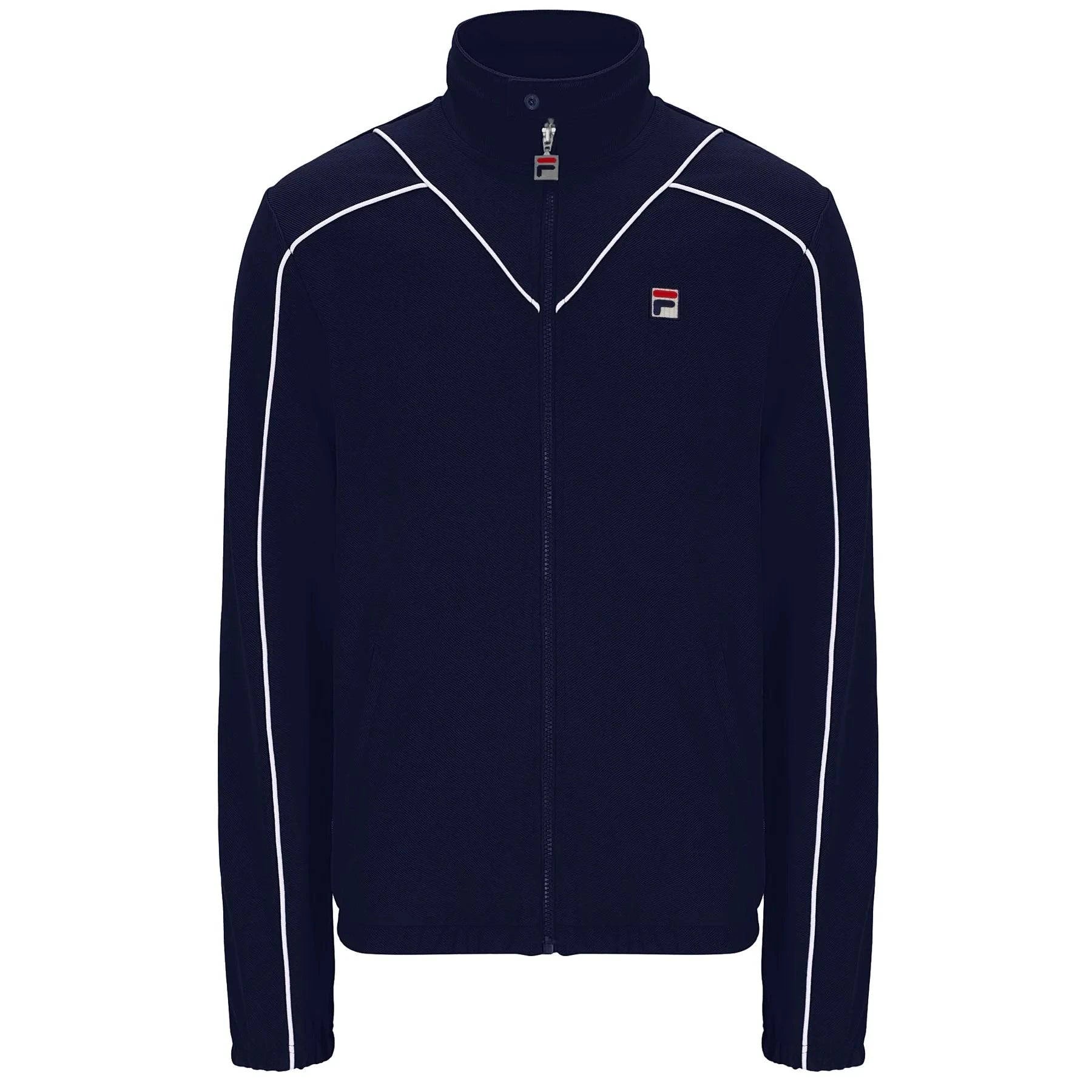 Fila Noble Archive Piping Track Top Navy/White