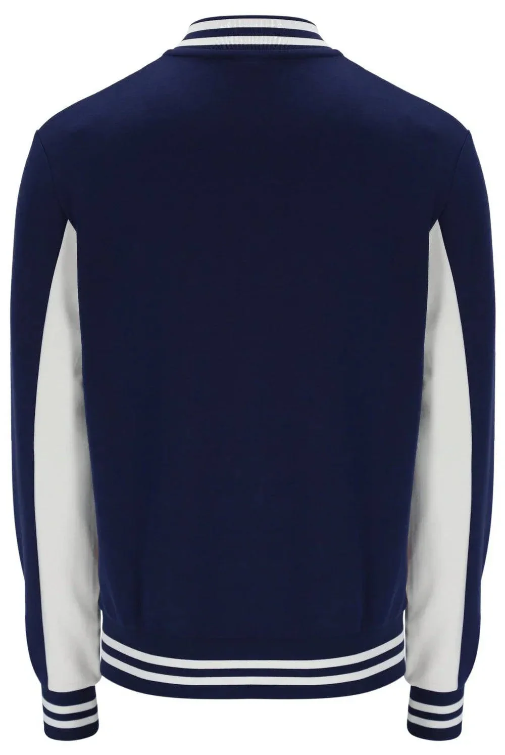 Fila Oceana Panelled Track Top Gardenia/Navy/Red - Image 2