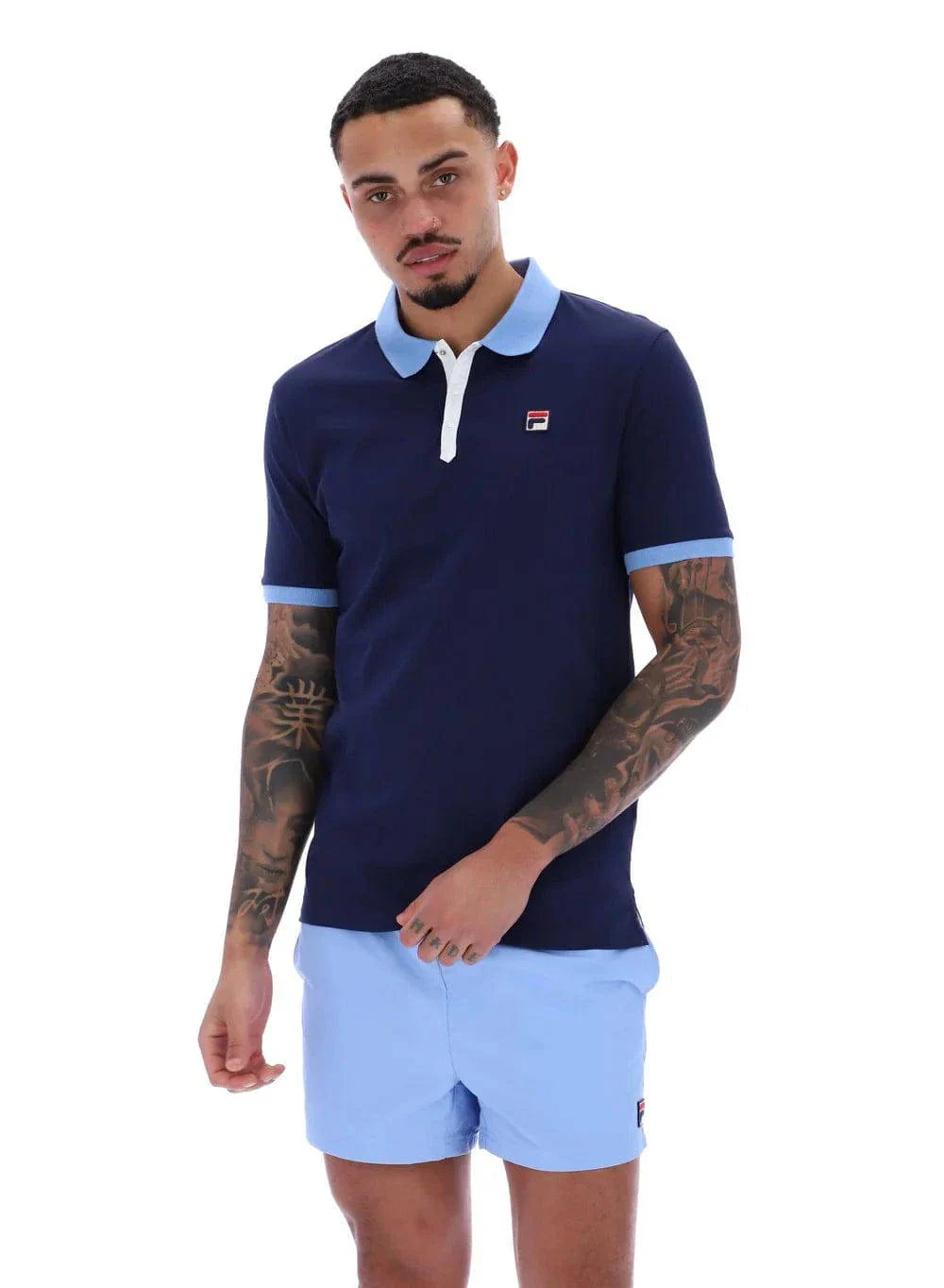Fila Panatta 2 Short Sleeve Polo Navy