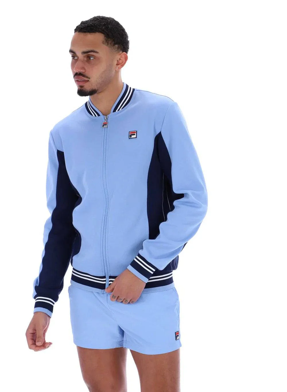 Fila Settanta Track Top Vista Blue/Fila Navy/White
