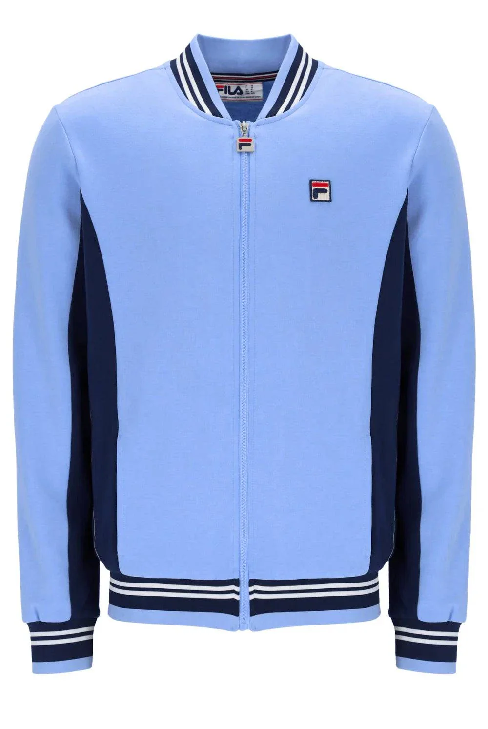 Fila Settanta Track Top Vista Blue/Fila Navy/White - Image 2