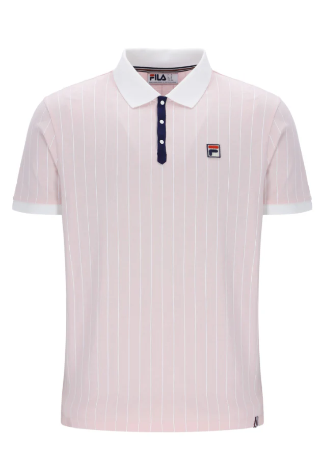 Fila Vintage BB1 Polo Shirt Pale Lilac