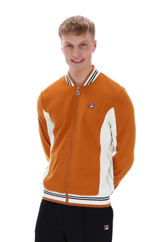 Fila Vintage Settanta Track Top Pumpkin Spice/Gardenia/Black