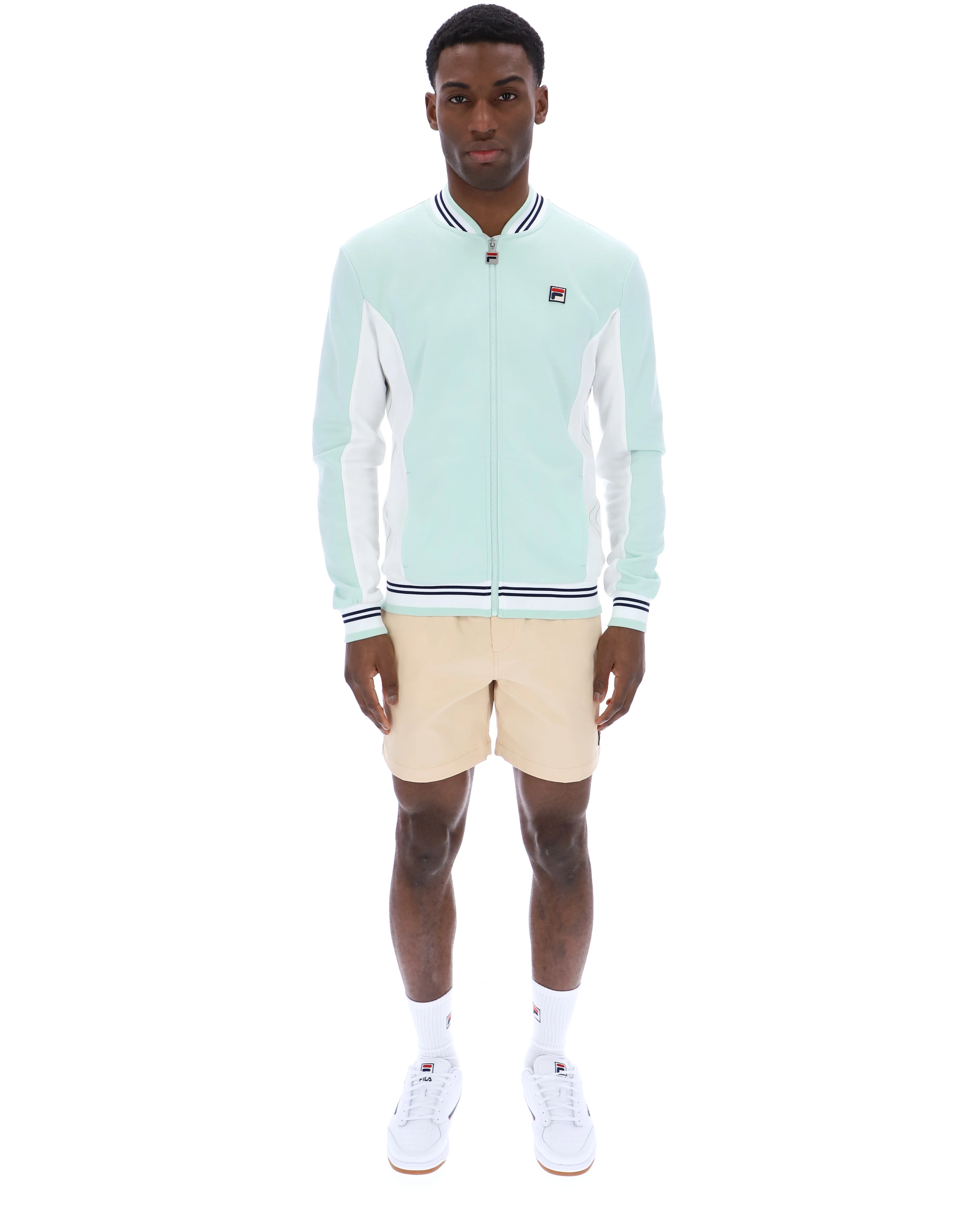 Fila Vintage Settanta Track Top Surf Spray/White/Navy