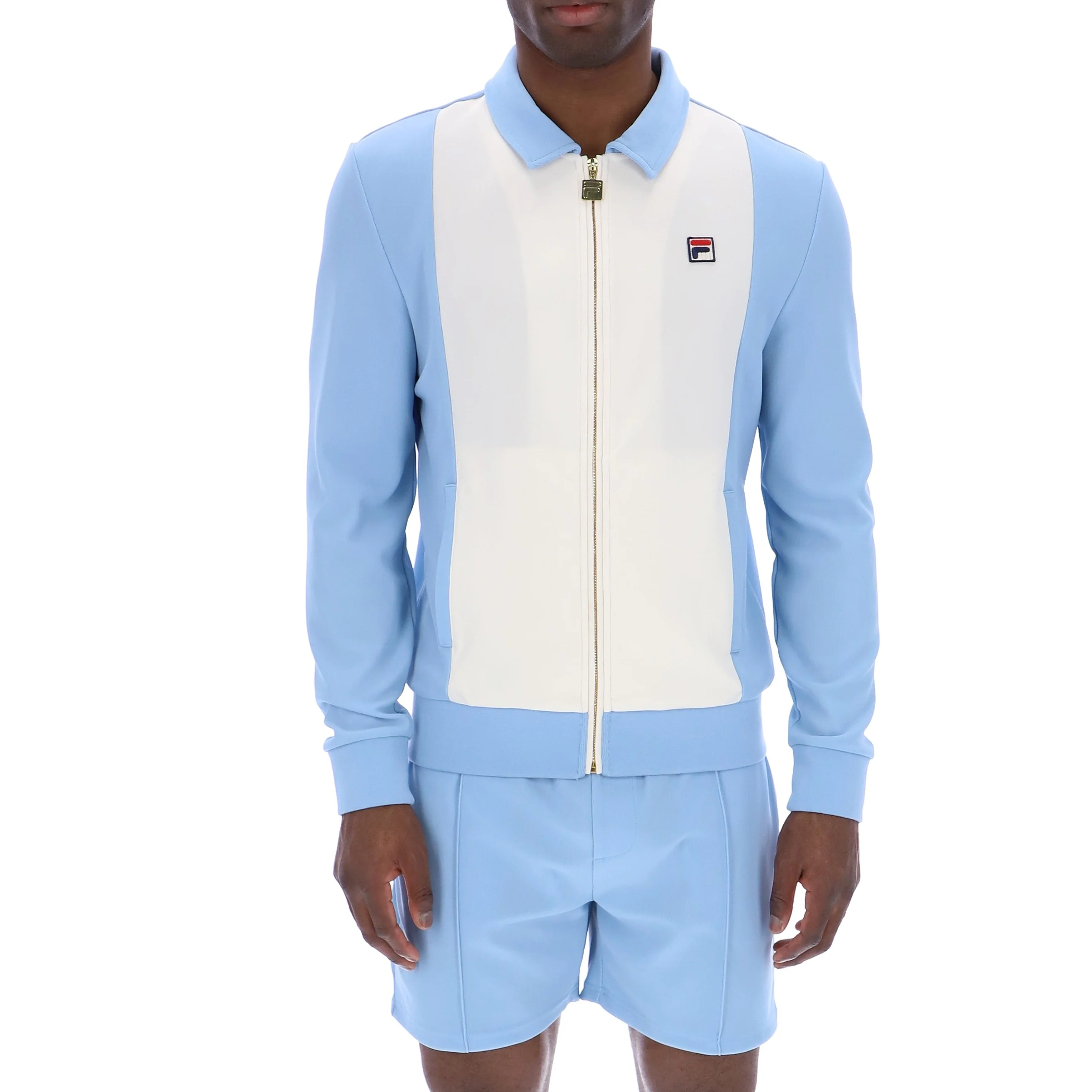 Fila Vintage Tommaso Track Top Frozen Fjord/Gardenia