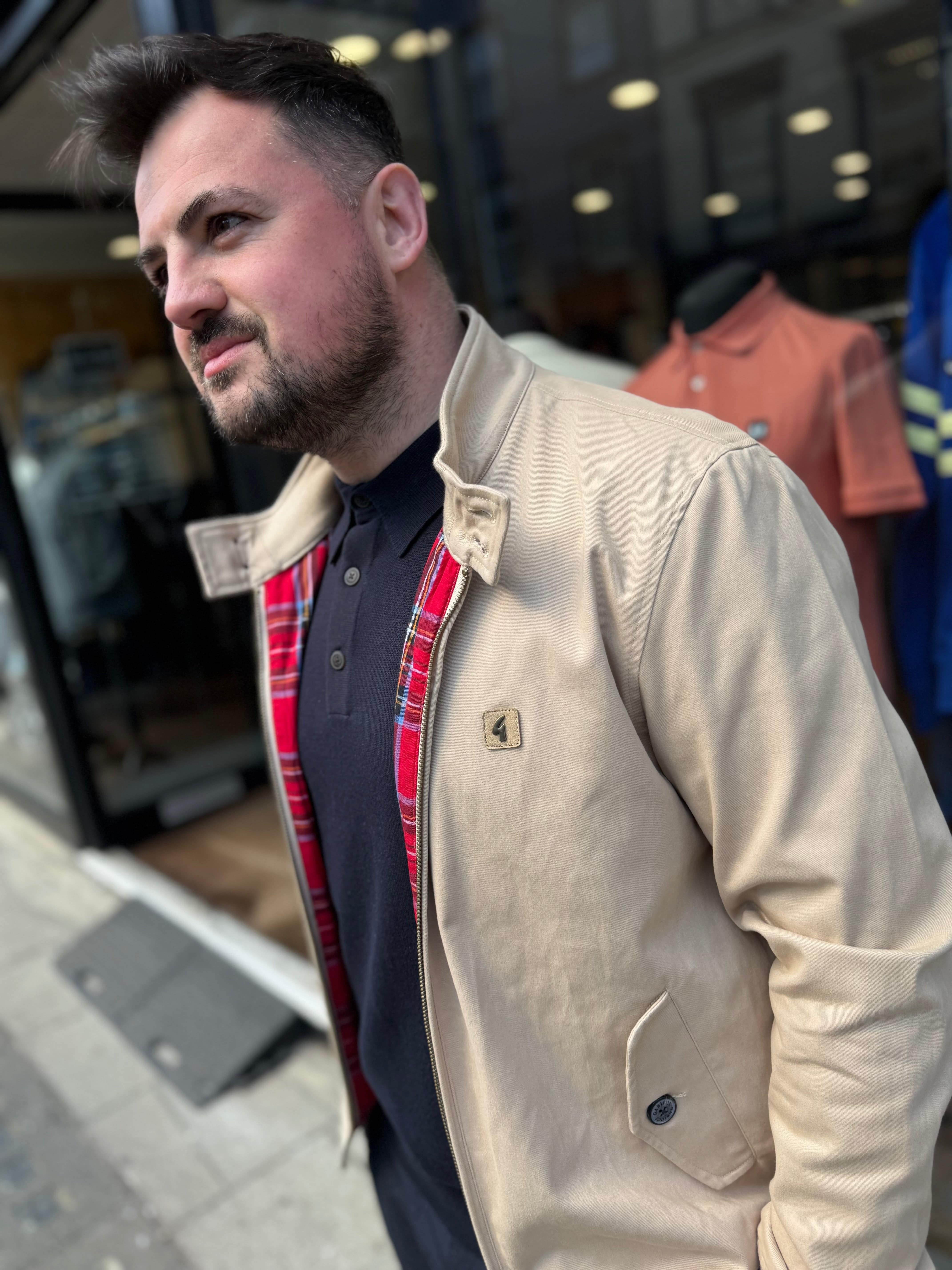 Gabicci Vintage Hamilton Harrington Oatmeal - Image 3