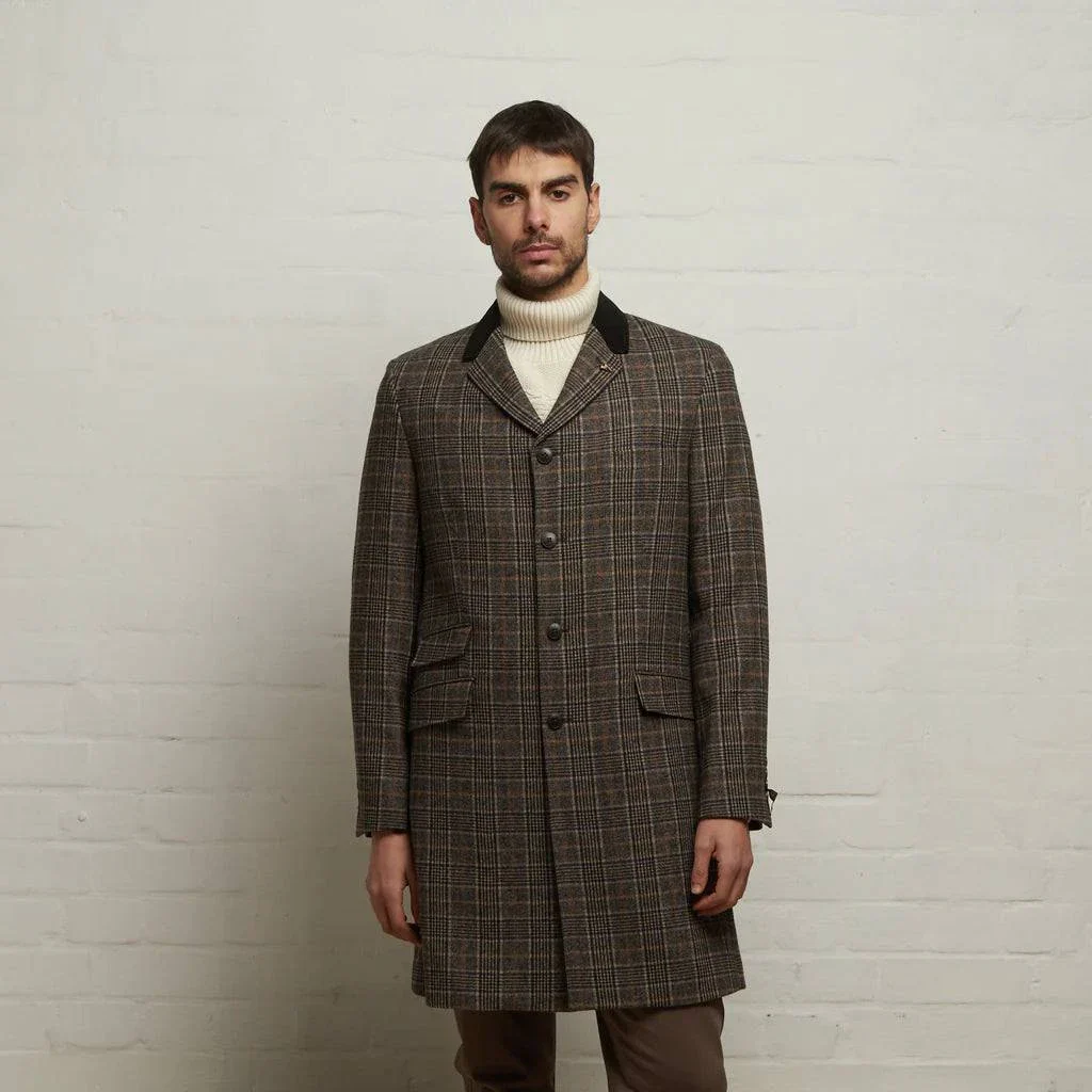 Gabicci Vintage Statham Vinnie Coat Black