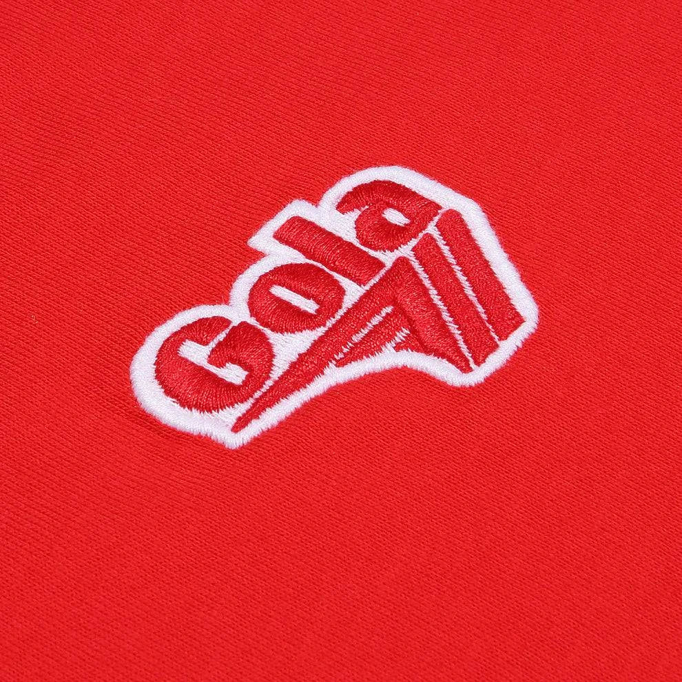 Gola Logo Taped Ringer T-Shirt Red - Image 3